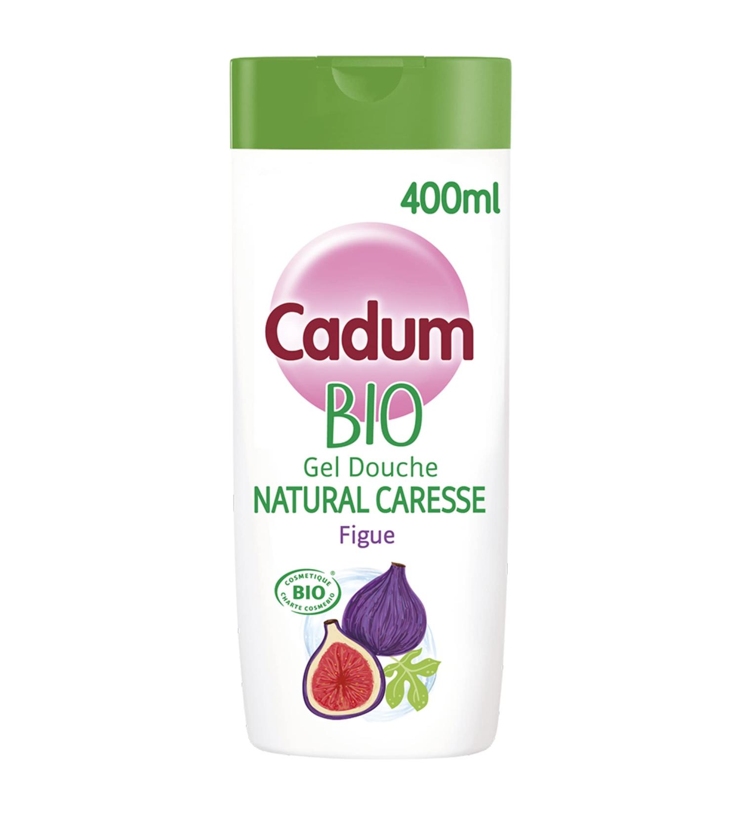 Cadum (CADBP) Cadum Natural Caresse Fig Shower Gel Certified Organic