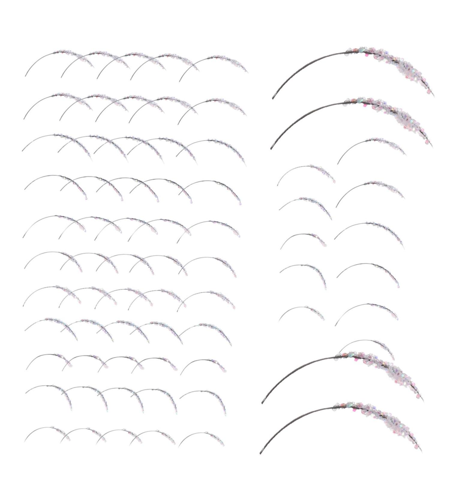 Beavorty 1 Box glitter false eyelashes glitter lash fake lashes individual fake eyelash makeup lashes natural false lashes flash suit individual lashes High-grade fiber Miss extend Fairy - Buy Online on GoSupps.com