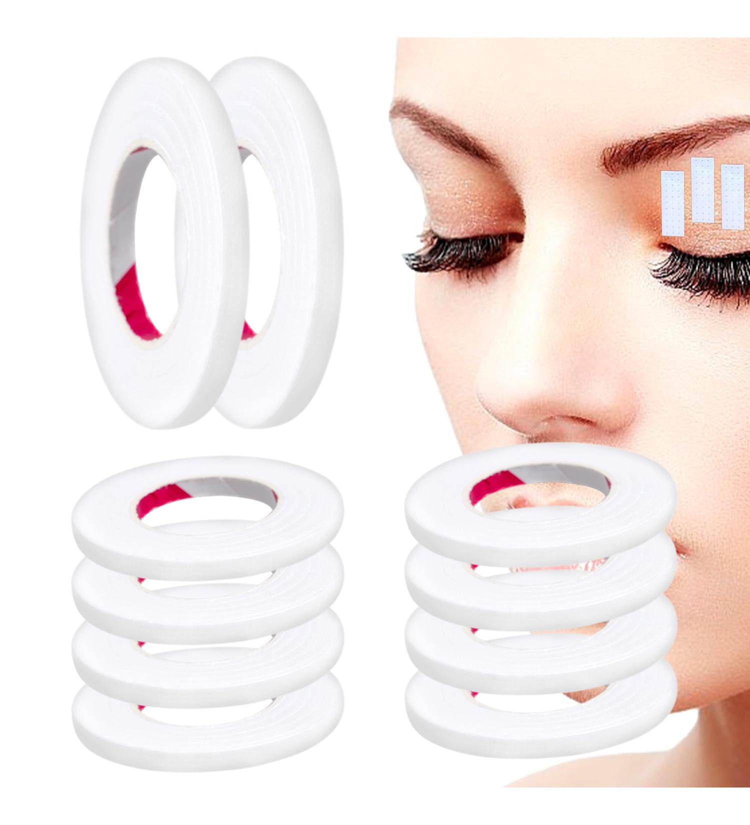 Breathable Eyelash Tape Gentle Lash Adhesive Tape Breathable and Comfortable | Girls Makeup Supplies for Home Salon Business Trips Traveling Drmitory Founcy - Buy Online on GoSupps.com