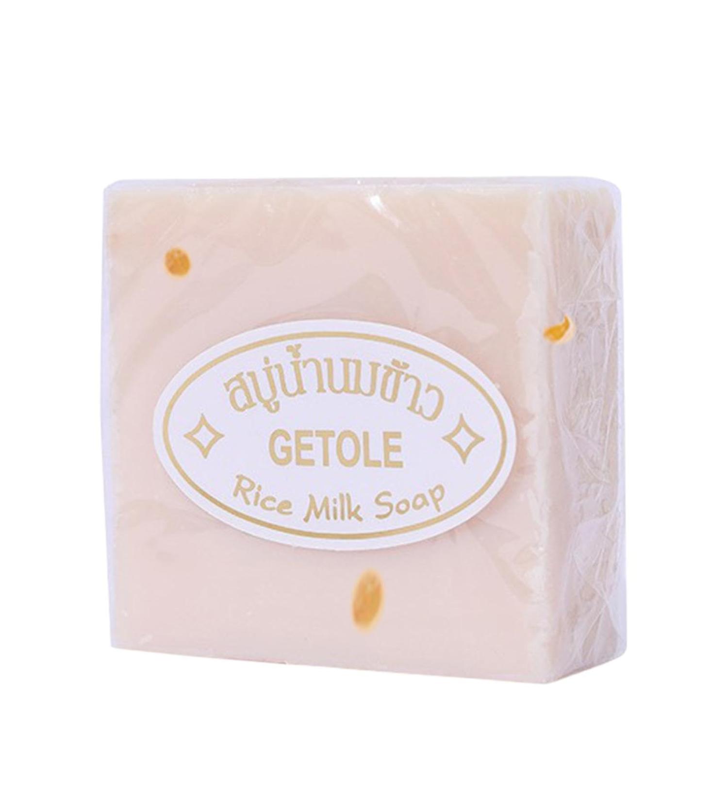 Rice Milk Soaps Milk Soap Bar Handmade Brightening Soap Body Natural Soap Set 3 Handmade Soap For Brightening Skin Rice Oil Control Cleansing Soap For Smooth Radiant Soft Skin - Buy Online on GoSupps.com