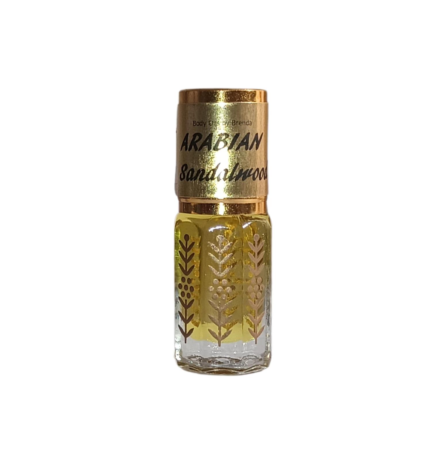 Body Oils by Brenda Arabian Sandalwood Concentrated Fragrance Body Oil (3 ml) 0.1 Fl Oz (Pack of 1) - Buy Online on GoSupps.com
