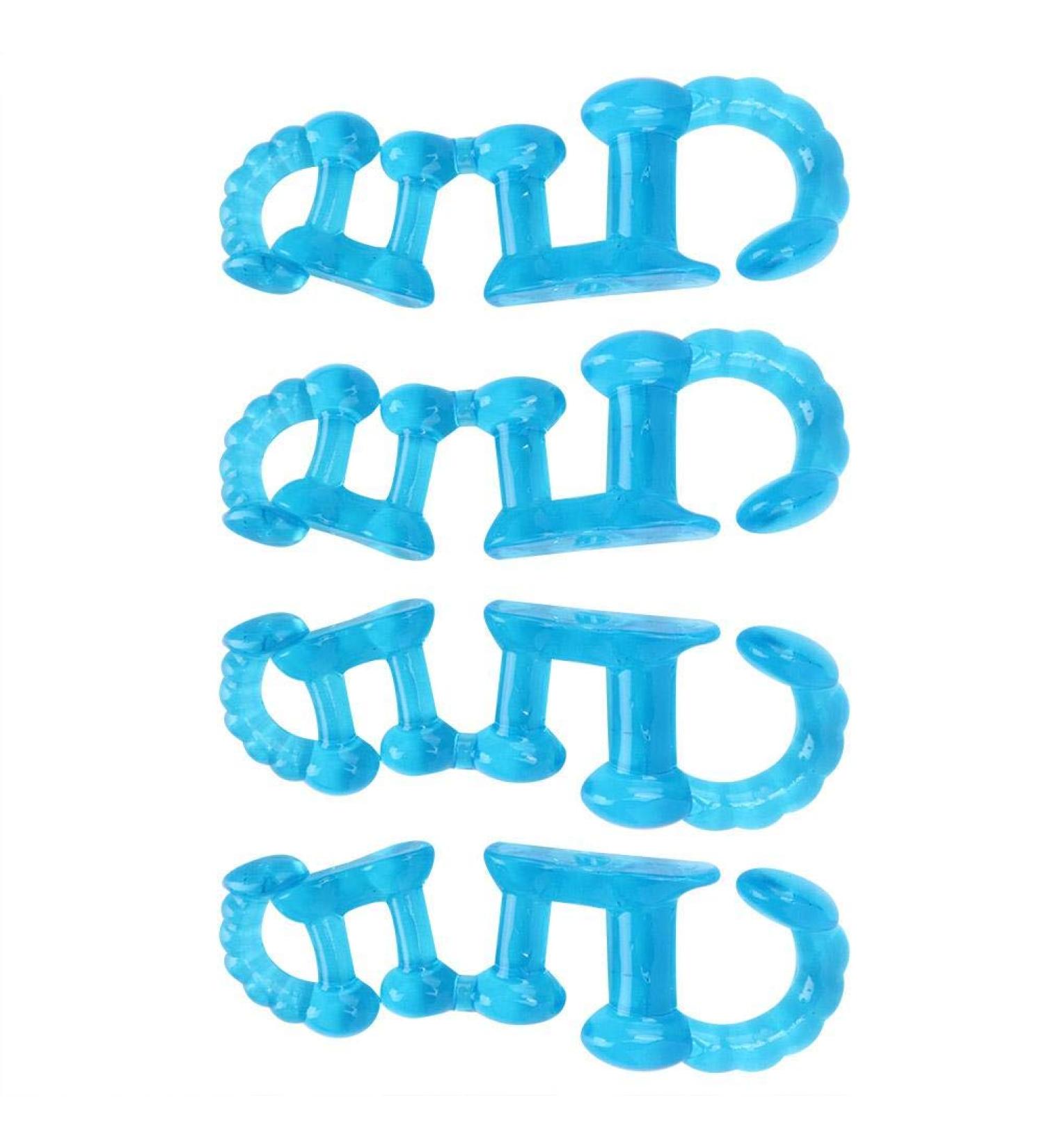 Garosa Toe Separators - 2 Pairs | Toe Spacers for Overlapping Toes | Toe Straightener for Kids, Women, Men - Buy Online on GoSupps.com