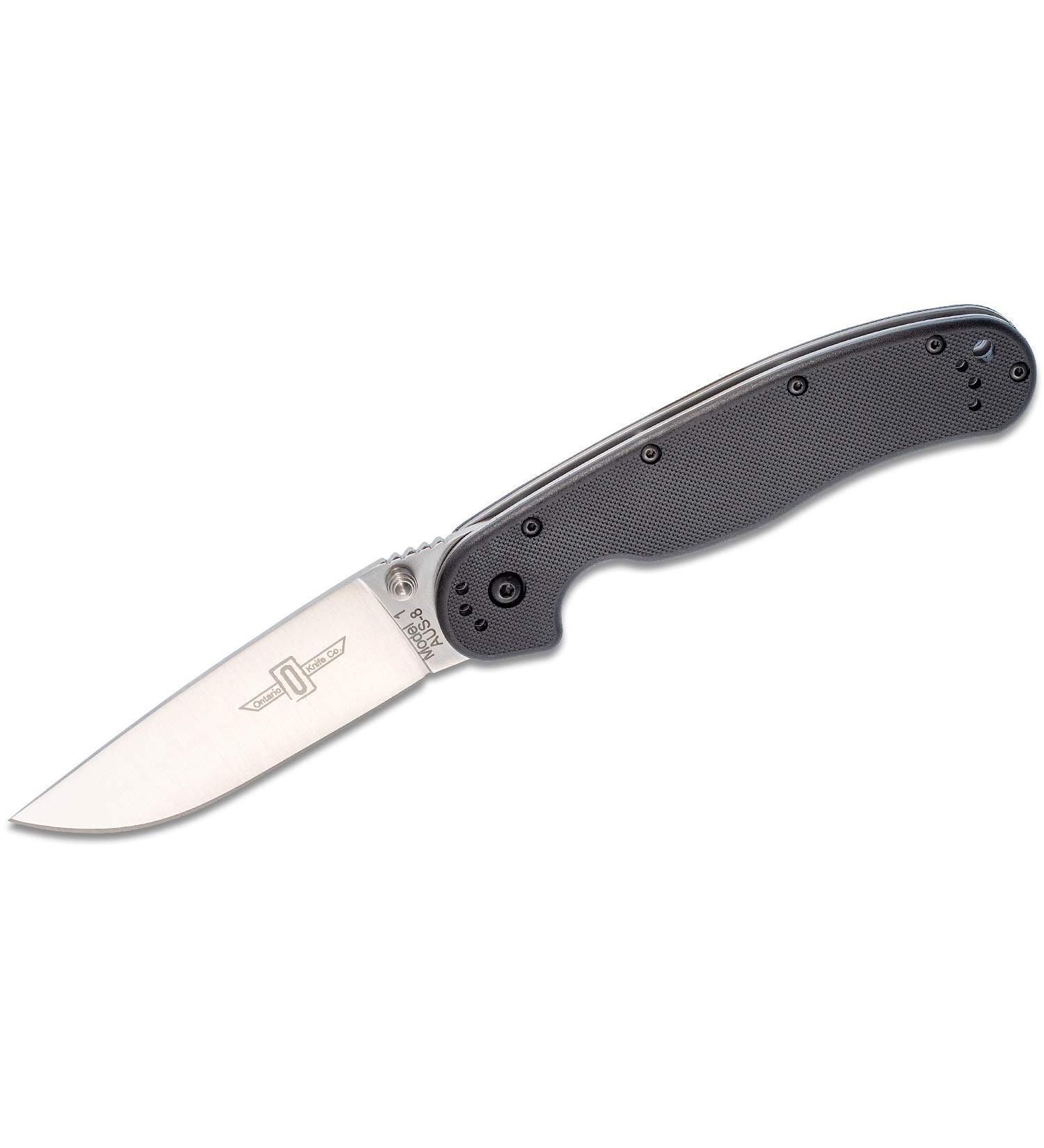 Ontario Knife Company 8848 Rat I Folding Knife - EDC Knife (Black) - Buy Online on GoSupps.com