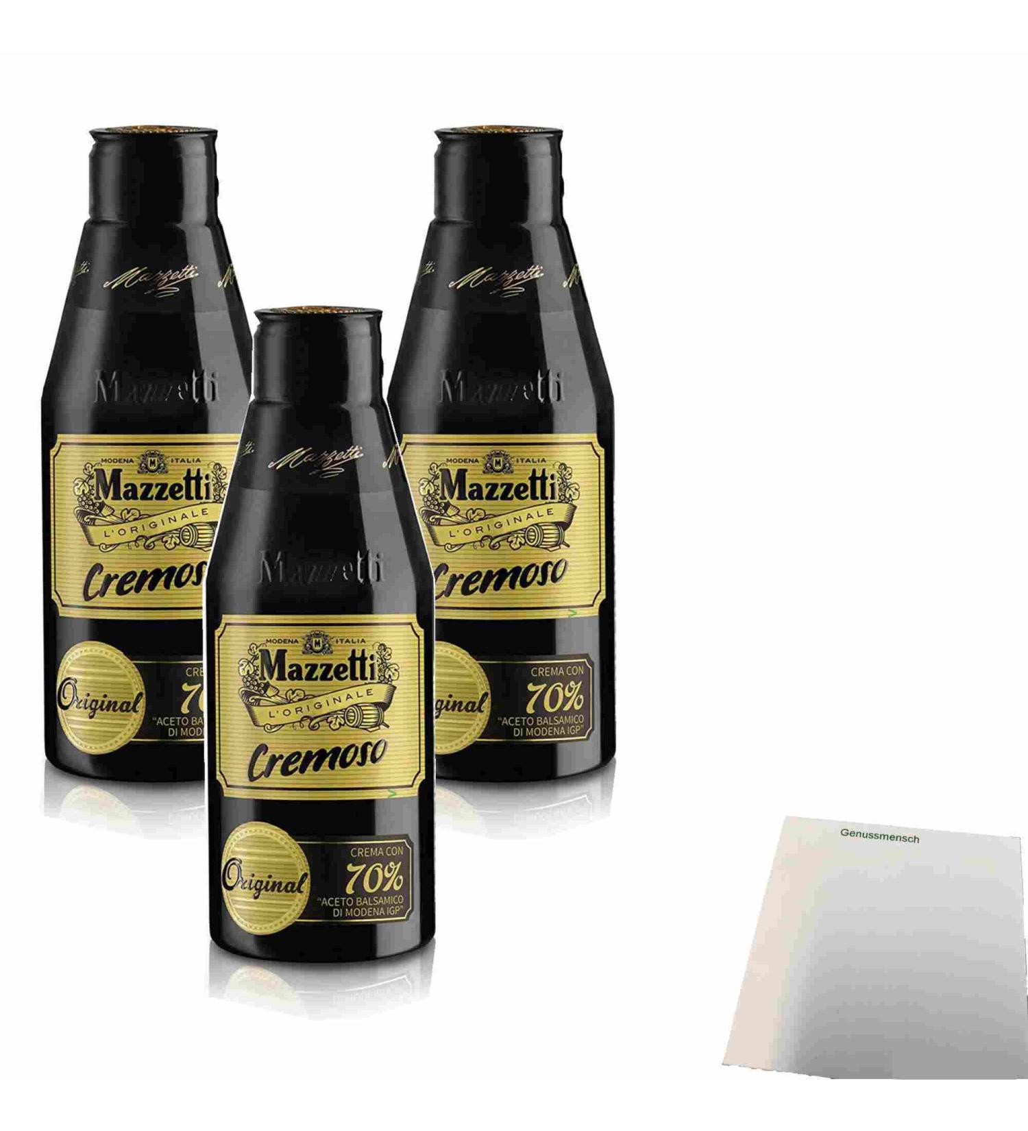 Mazzetti Balsamic Cremoso Set of 3 bottles of 215 ml + usy block - Buy Online on GoSupps.com