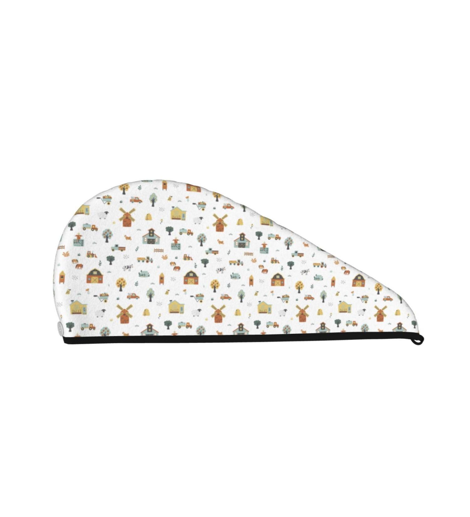 Super Absorbent Microfiber Hair Towel Wrap for Women - Fast Drying Coral Velvet Cap for Long Curly & Thick Hair - Buy Online on GoSupps.com
