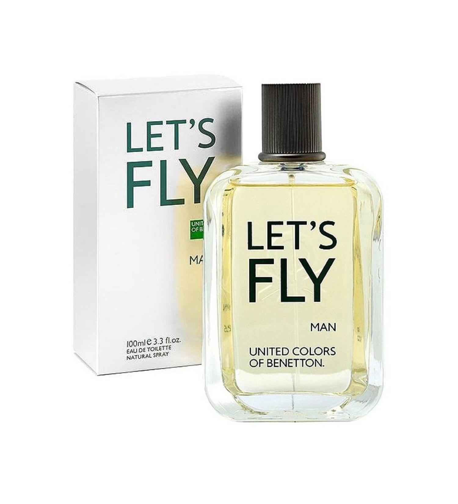 BENETTON Let's Fly Eau de Toilette Spray 3.4 Fluid Ounce - Buy Online on GoSupps.com
