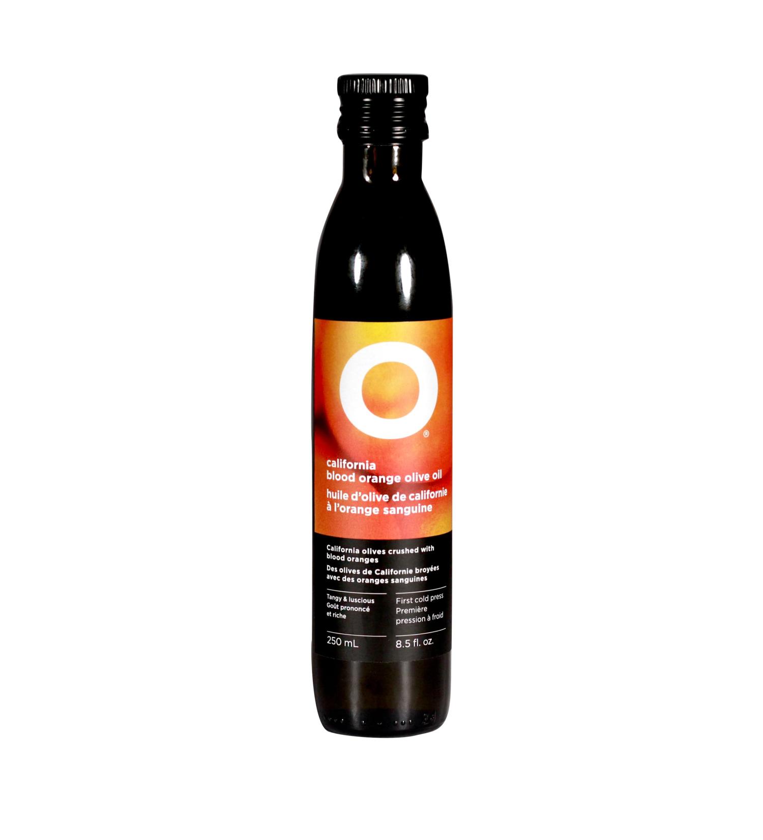O California Blood Orange Olive Oil 250 mL Glass Bottle - Buy Online on GoSupps.com