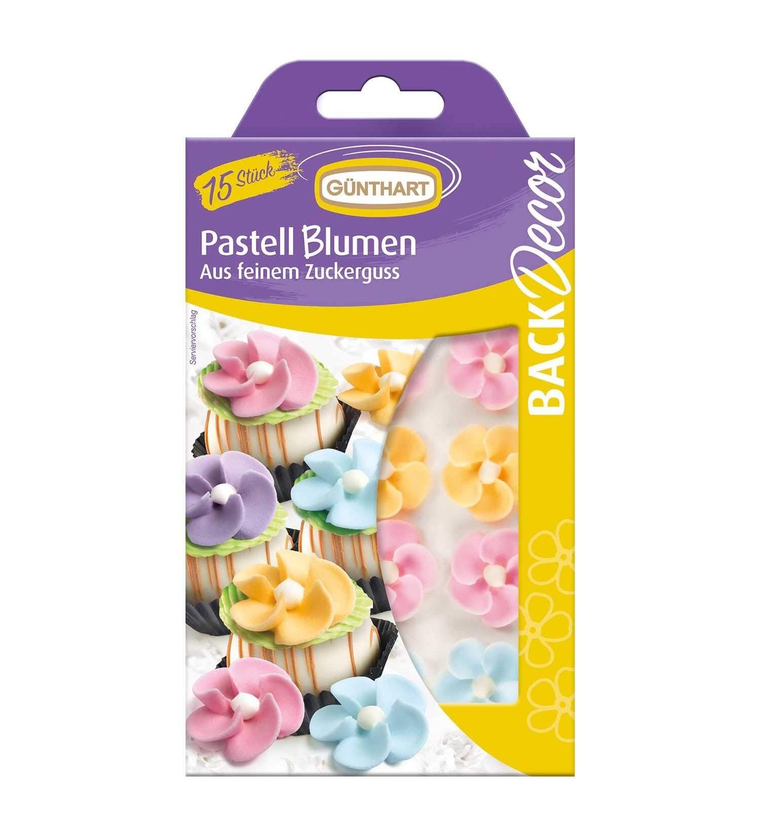 G nthart BackDecor | Pastel flowers | Icing | Pastel colors | Flowers | Sugar | Decoration
