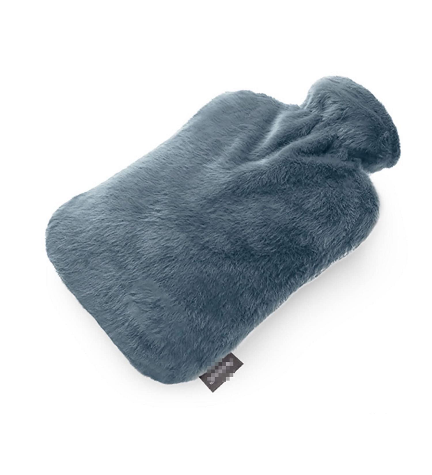 Buy Monochrome Corn Hot Water Bottle | 1800ml | Soft Artificial Fur | Ideal for Hot & Cold Therapy | International Shipping - Buy Online on GoSupps.com