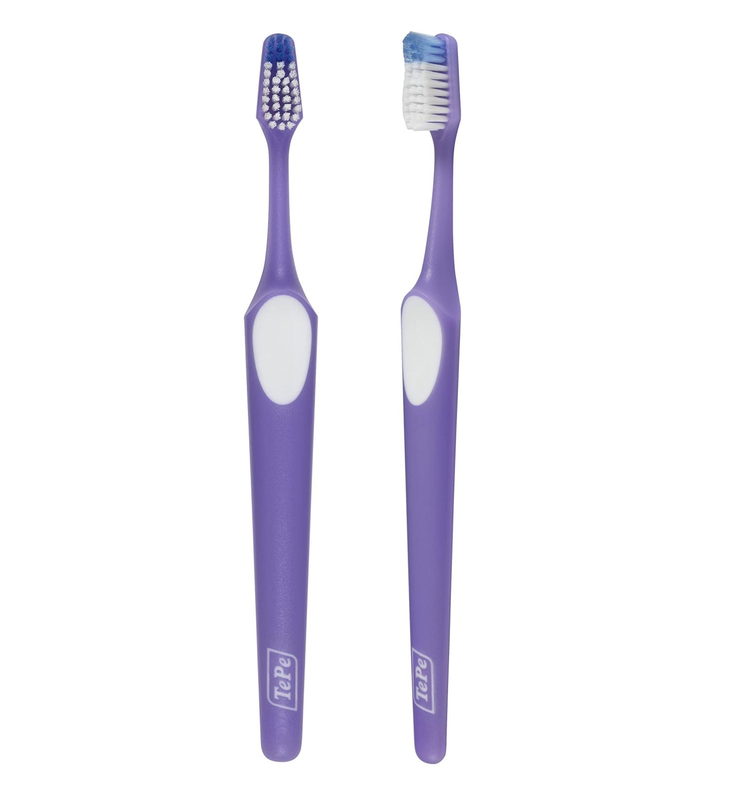 TEPE Nova Medium Toothbrush for Teenagers & Adults - Ergonomic Non-Slip Handle | 1 Pack - Buy Online on GoSupps.com