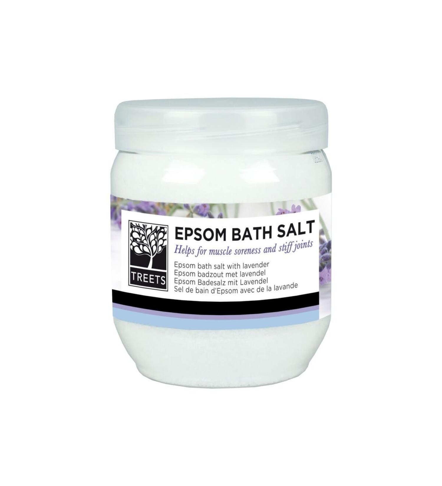 TREETS EPSOM Bath Salt Lavender 550 g