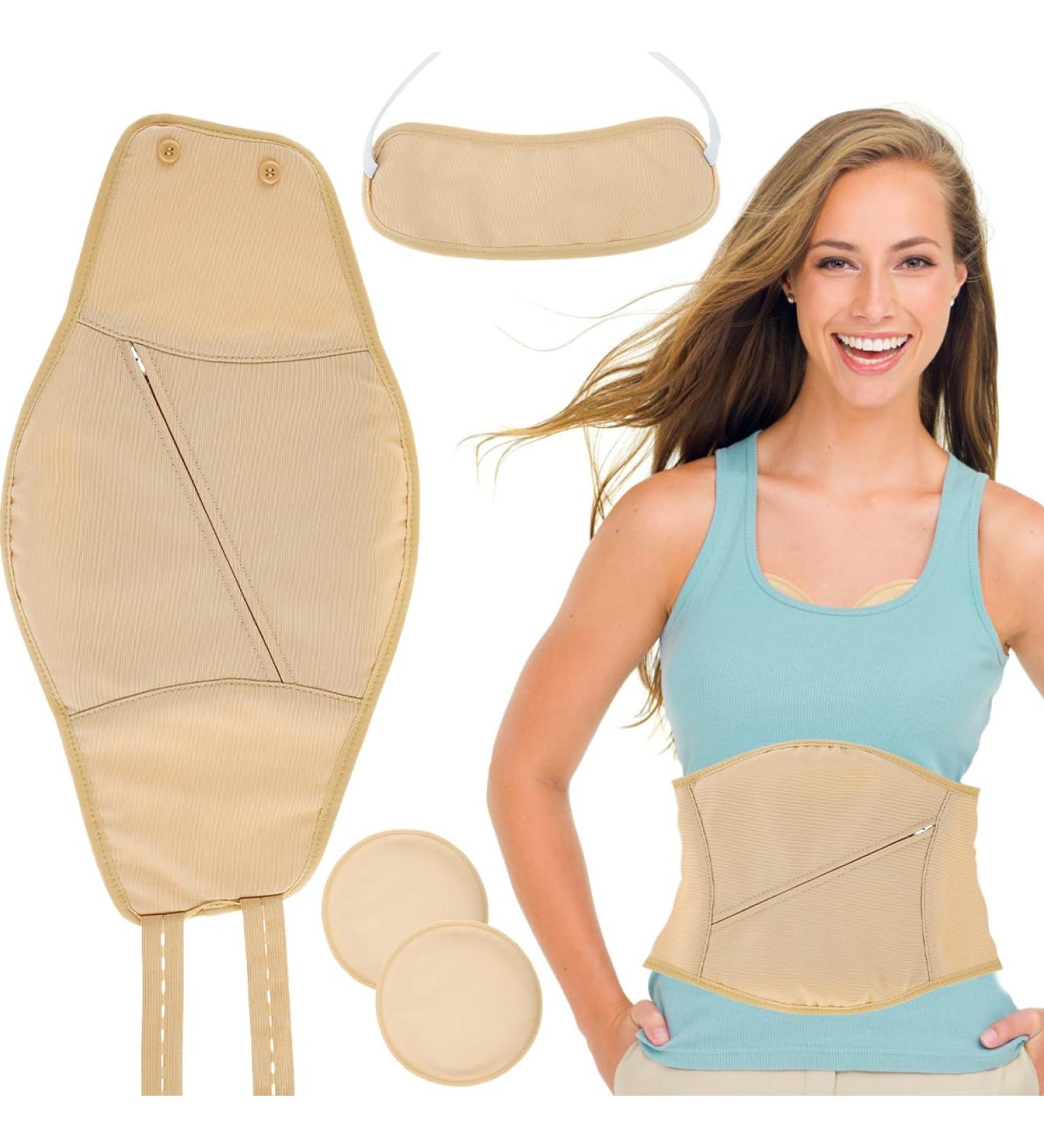 JP 2/3Pcs Neck Waist Oil Pack Set Washable Reusable Essential Oil Wrap Mess-Free Oil Pack Wrap with Adjustable Elastic Strap Comfortable Oil Pack Leak-Proof Oil Pack for Neck Waist Relaxing RealEthano Pumping rope neck+1 pair of chest pads Khaki-No. 5 wai - Buy Online on GoSupps.com