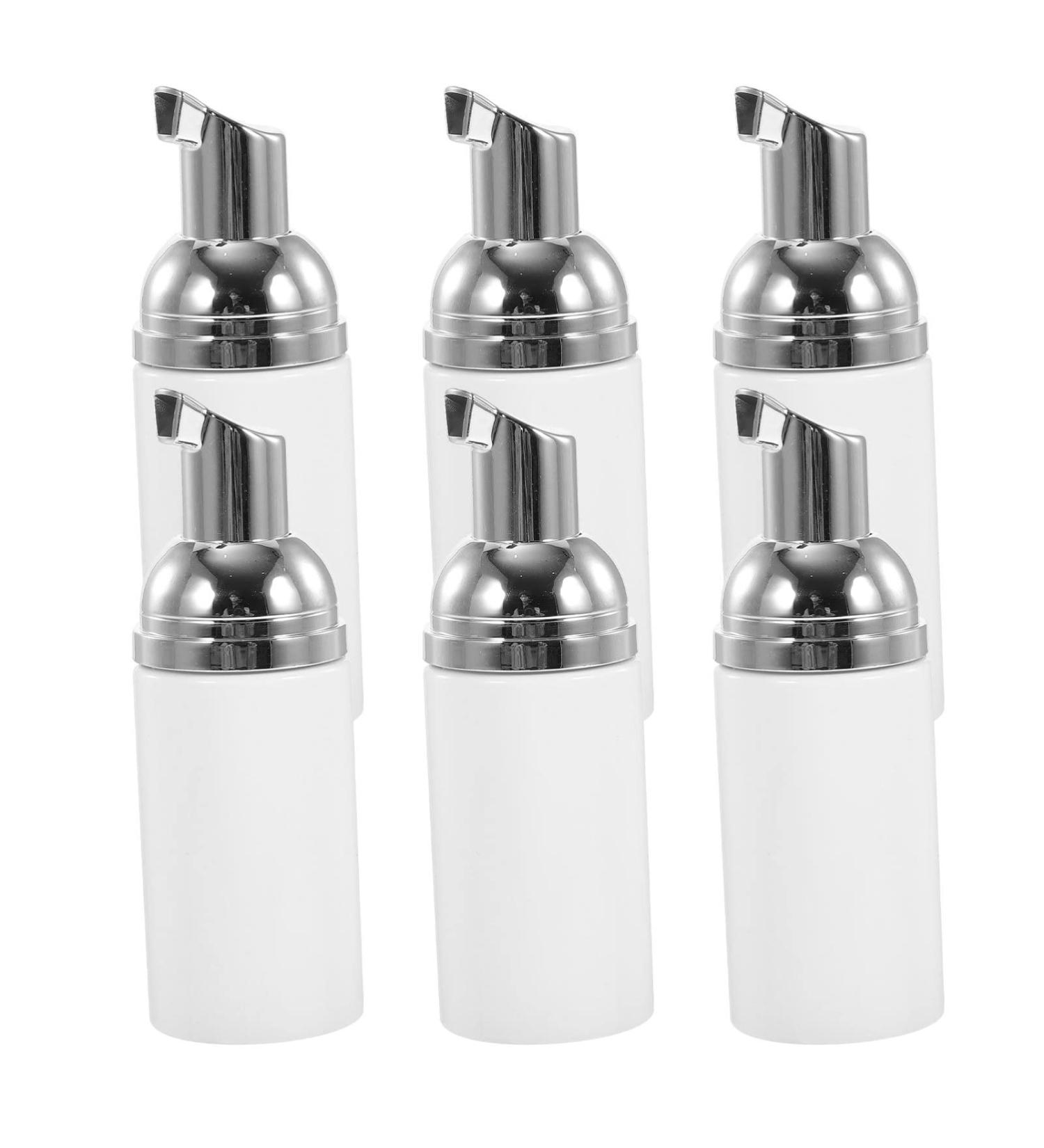 Beaupretty Airless Bottles Plastic Foam Dispenser Bottle Refillable Foaming Soap Dispenser Bottle Airless Lotion Bottle for Travel 6pcs(Sliver) Plastic Foam Dispenser Bottle - Buy Online on GoSupps.com