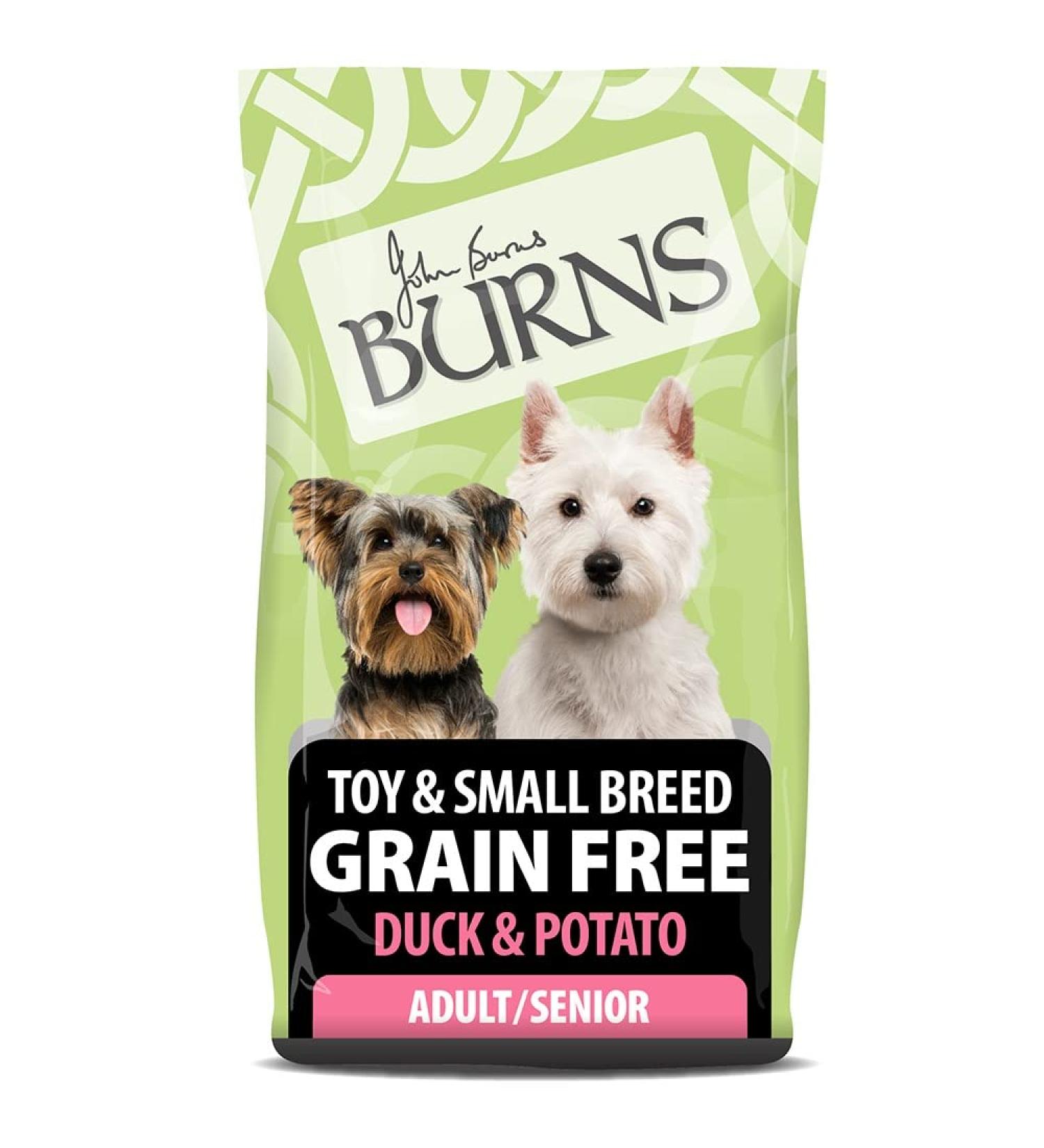 Burns - Grain Free Adult Dog Food with Duck and Potatoes - 6 kg - Buy Online on GoSupps.com