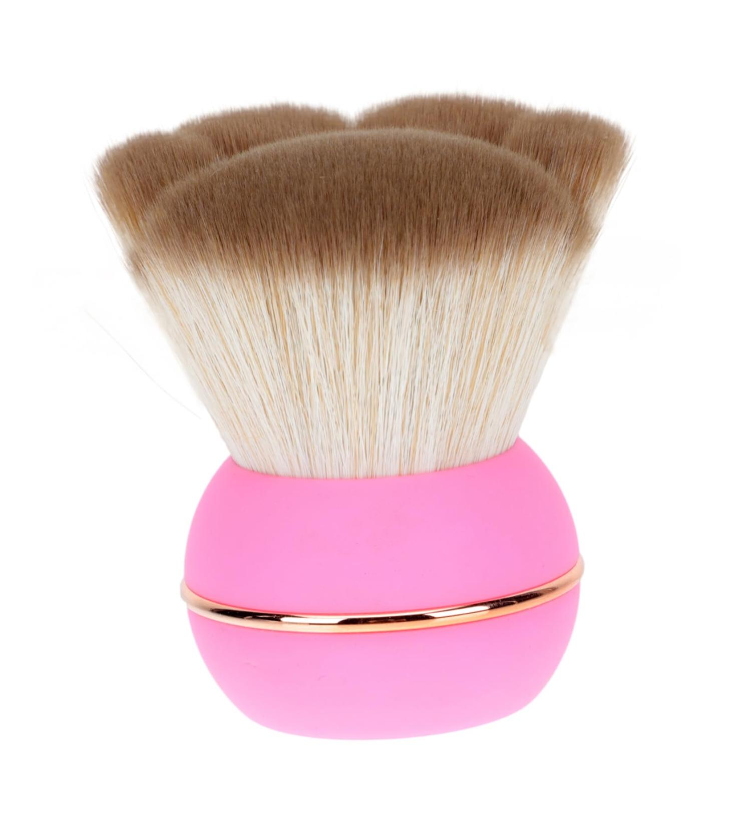 MAGICLULU 1pc Cat Claw Loose Powder Brush Makeup Brush Makeup Supplies Cosmetic Supplies Cosmetic Tool Brush Makeup Pink With Cover Travel Blush Powder Artificial Fiber 6.5x4.5cm Pink - Buy Online on GoSupps.com