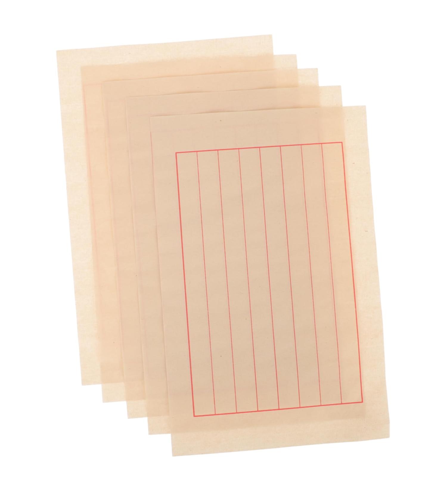 Lurrose 50 Sheets Rice Paper Writing Brush Calligraphy Ink As Shown 29x19cm - Buy Online on GoSupps.com