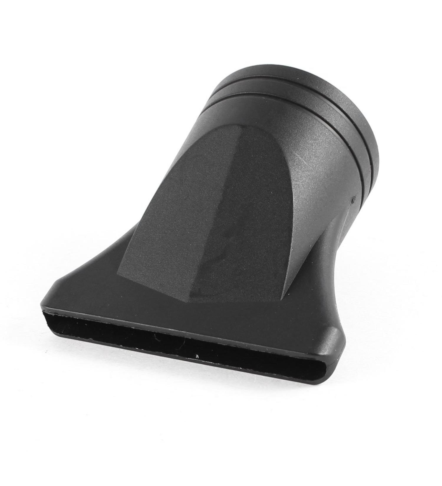 Ruilogod 49mm x 72mm Black Plastic Home Blowing Hair Dryer Attachment