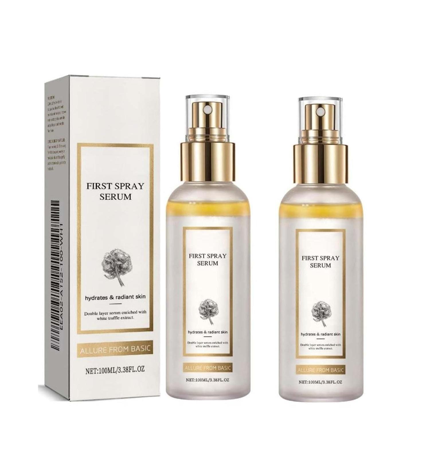 S rum Premier Spray la Truffe Blanche Brume Visage Hydratante Douce R parateur Actif Unifie le Teint Laisse la Peau Souple et lastique Convient Tous Types de Peaux 2pcs - Buy Online on GoSupps.com