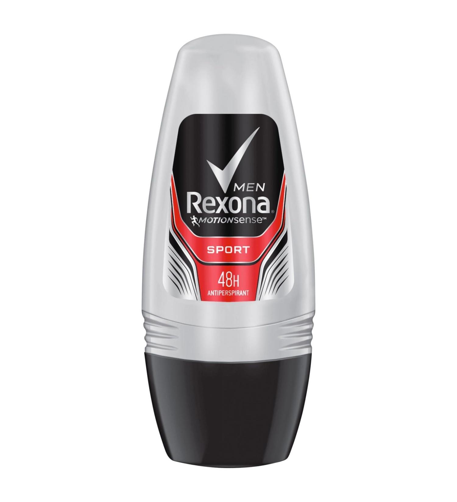 Rexona Men Sport Roll On 48H Anti-Perspirant Deodorant 50ml - Long-Lasting Protection | Buy Online Internationally - Buy Online on GoSupps.com
