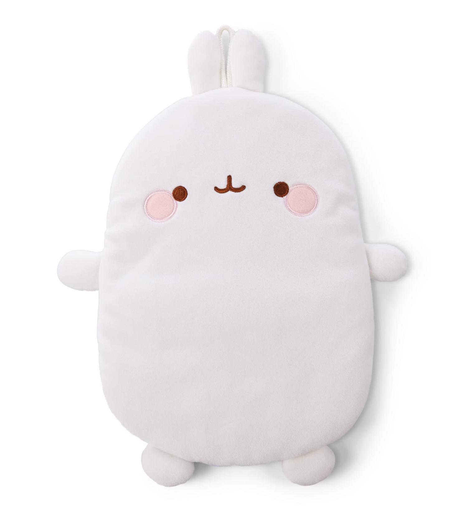 NICI Molang Hot Water Bottle 350ml - White | Cozy Comfort for All | International Shipping - Buy Online on GoSupps.com