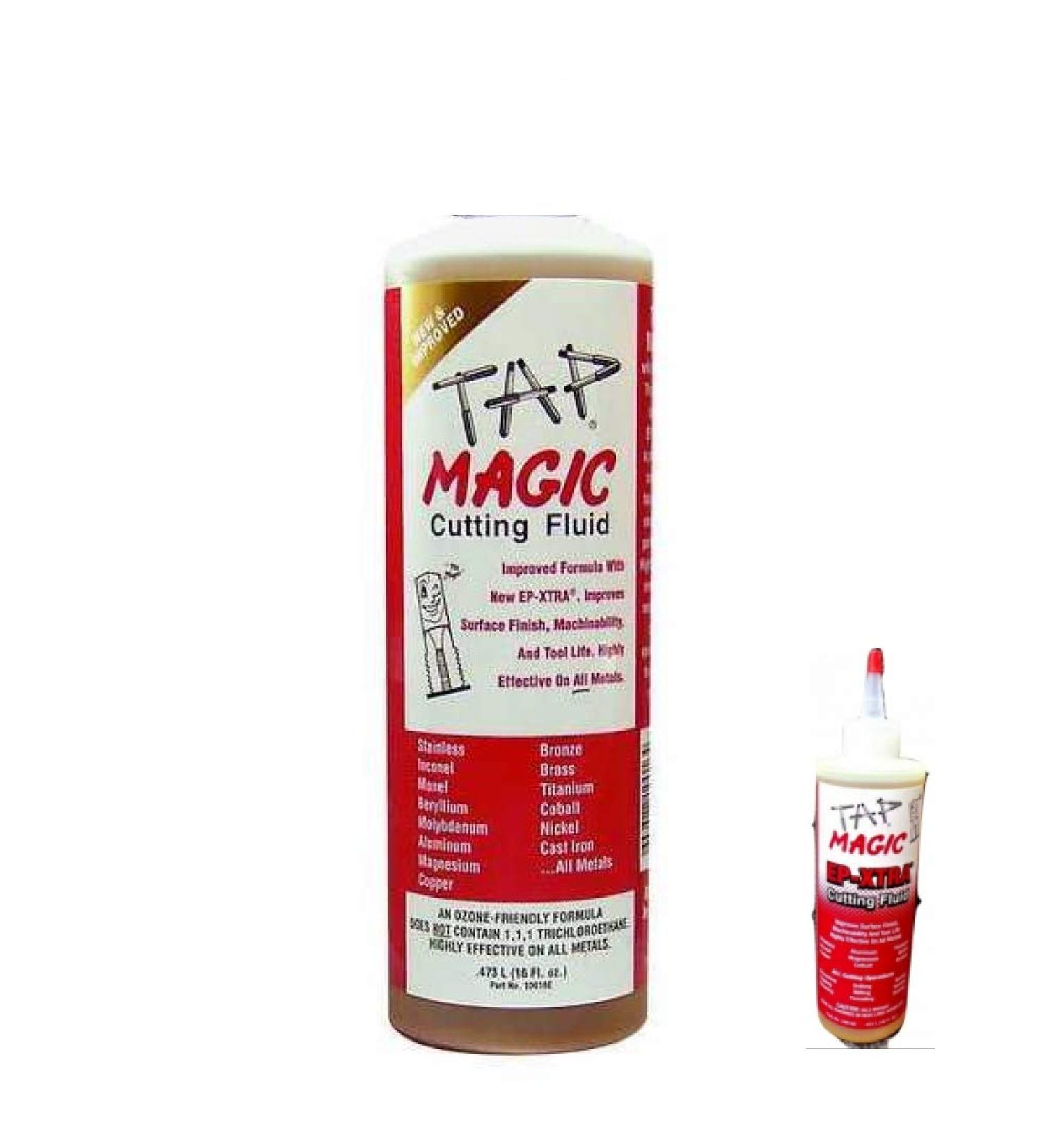 TAP Magic 10016E EP-XTRA Cutting Fluid - 16 oz Spout Top - Eco-Friendly Formula - Buy Online on GoSupps.com