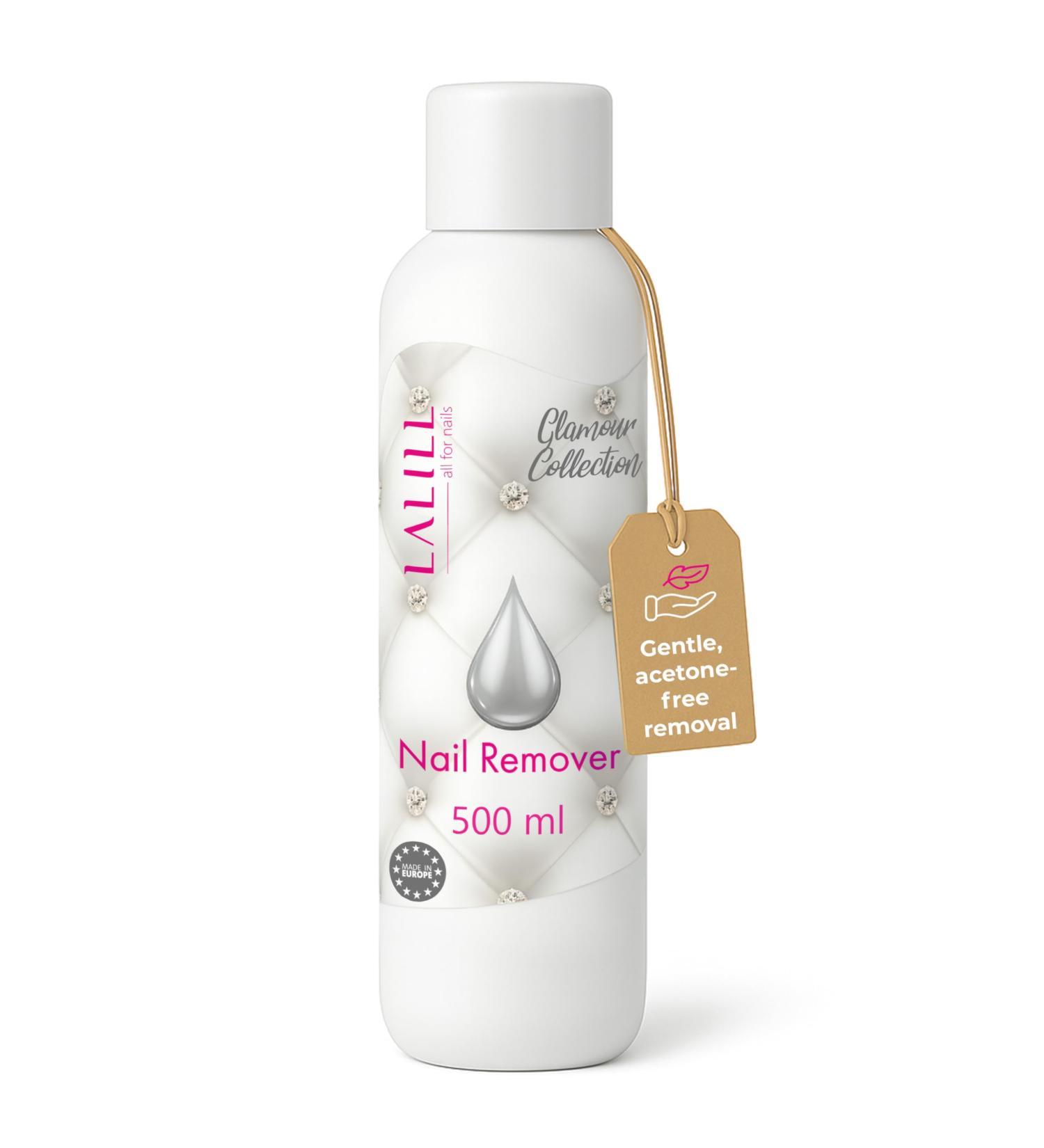  LALILL LALILL Nail Polish Remover 500ml - Acetone-Free Nail Polish Remover - Quick and Easy Peel Off - Acetone Free - Ideal for Sensitive Nails - Buy Online on GoSupps.com