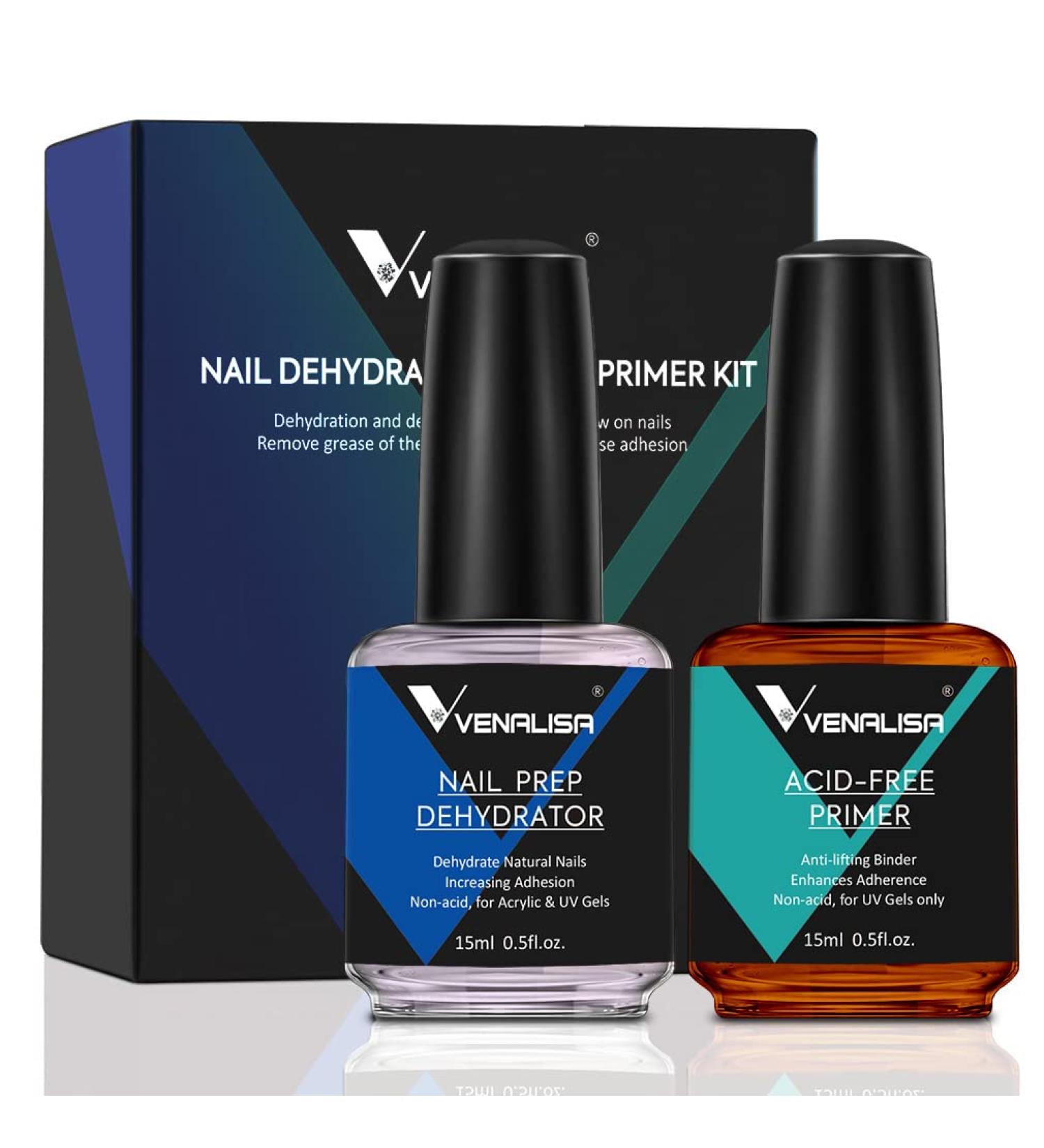 Buy VENALISA 15ml Gel Nail Polish & Acid-Free Primer for DIY Nail Art - Perfect for Home Manicure & Salon Use - Buy Online on GoSupps.com