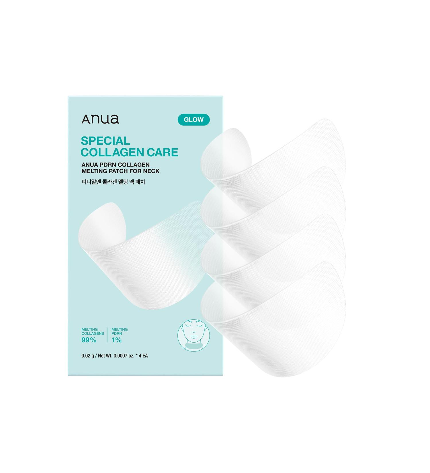 Anua PDRN Collagen Melting Patch for Neck Instant Lifting and Firming Thin Film Patch for Neck Fine Lines Salmon DNA Korean Skincare 0.02g x 4EA - Buy Online on GoSupps.com