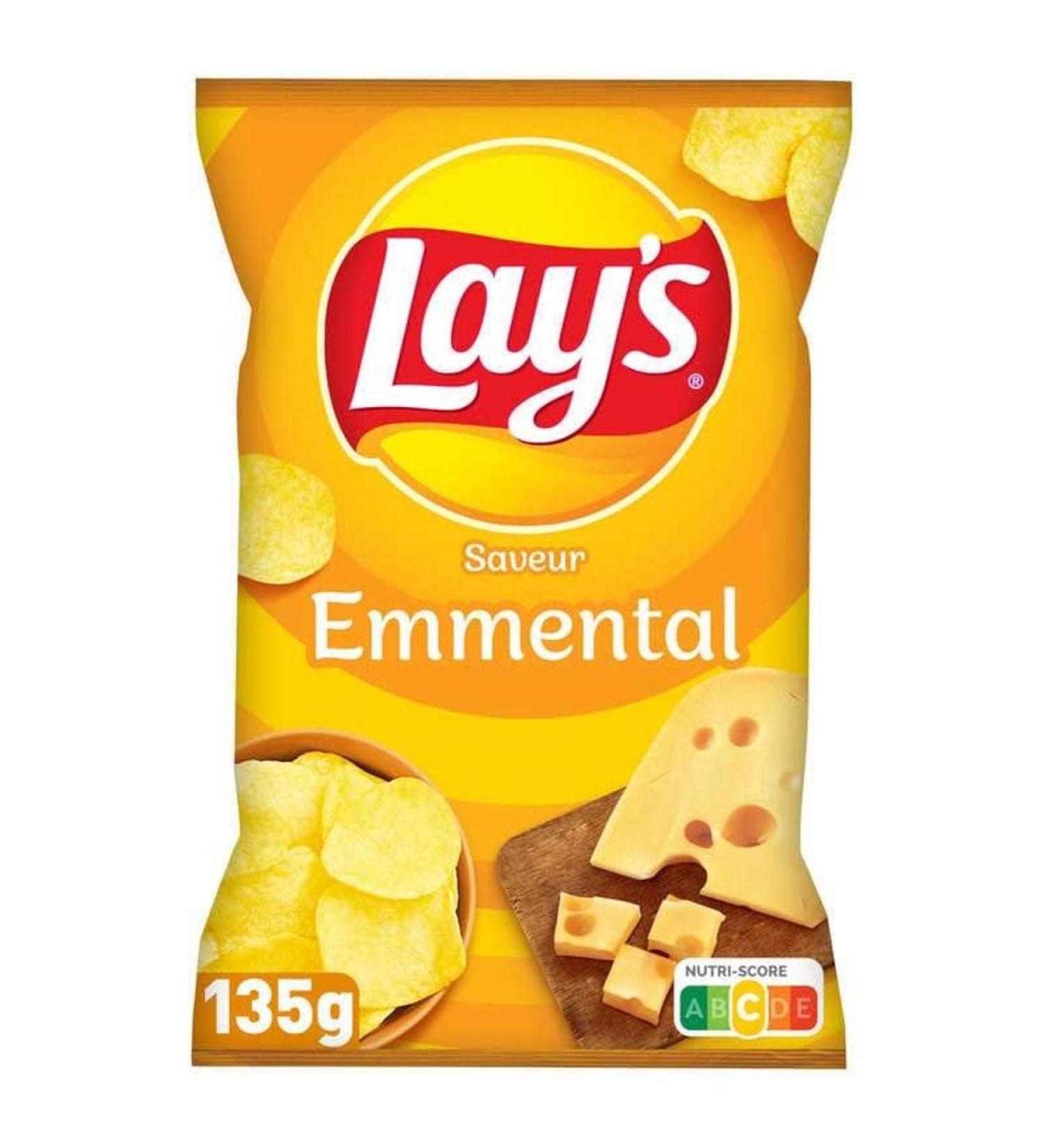 Lays Chips Emmental flavor 135g