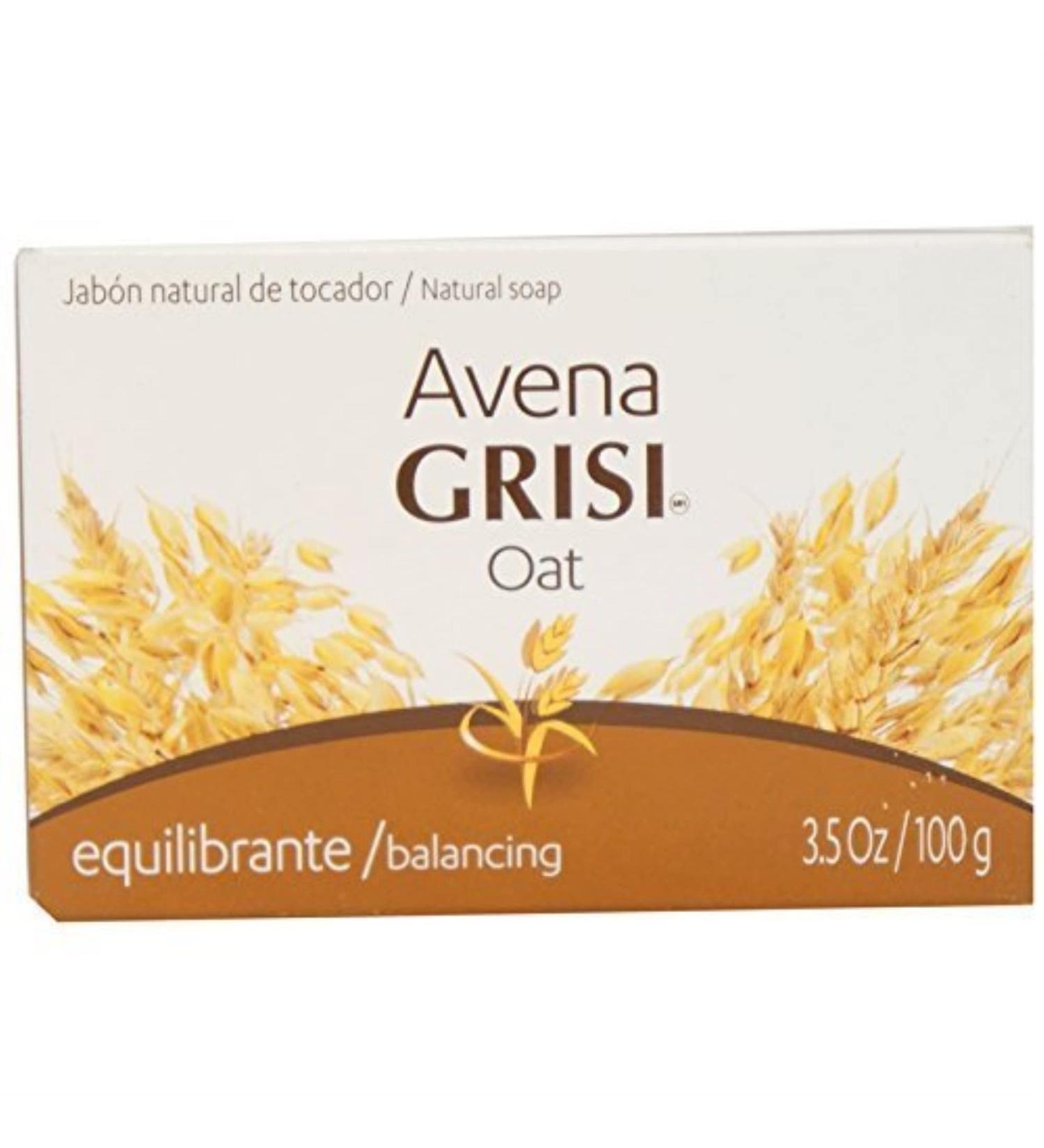 Buy 6pk Oat Soap - Jabon de Avena - Grisi | Natural Skincare for All Skin Types | International Shipping Available - Buy Online on GoSupps.com