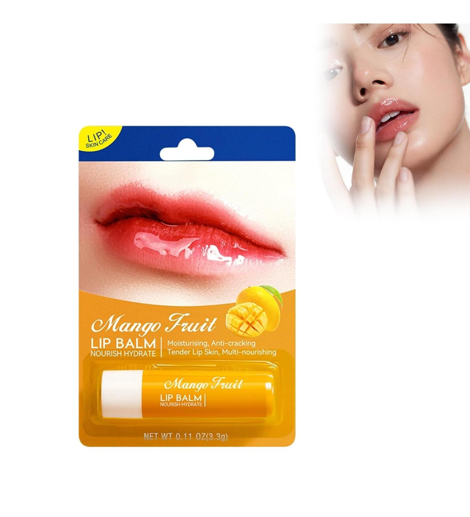 Moisturizing lip balm longlasting moisture supply lip balm soothing and moisturizing for smooth lips nourishing and nongreasy lip care Mango - Buy Online on GoSupps.com