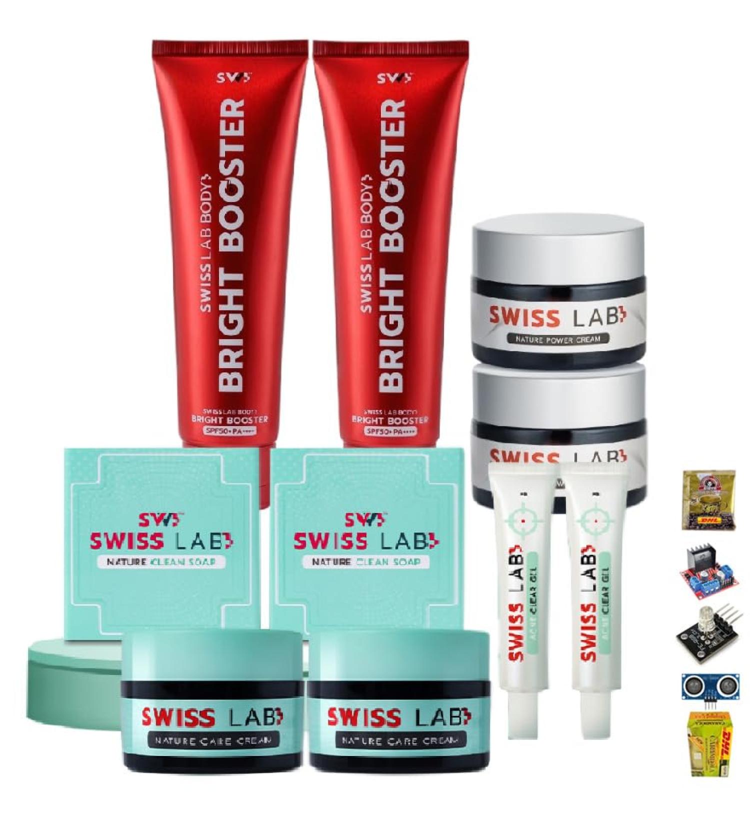 30ml Swiss Serum Set | Nourish & Smooth Skin | Beautygoodshop | Free Beauty Gifts - Buy Online on GoSupps.com