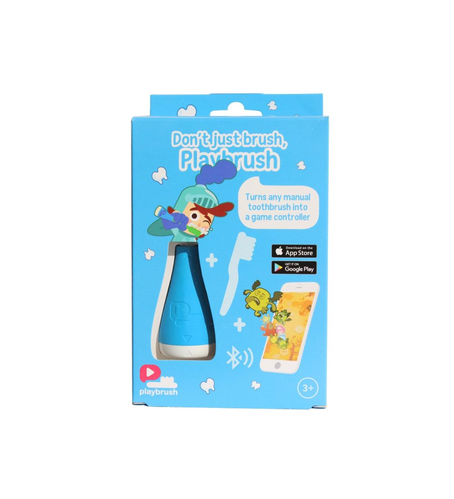Playbrush - Transform Manual Toothbrushes into Fun Game Controllers - Blue 1 Unit - Buy Online on GoSupps.com