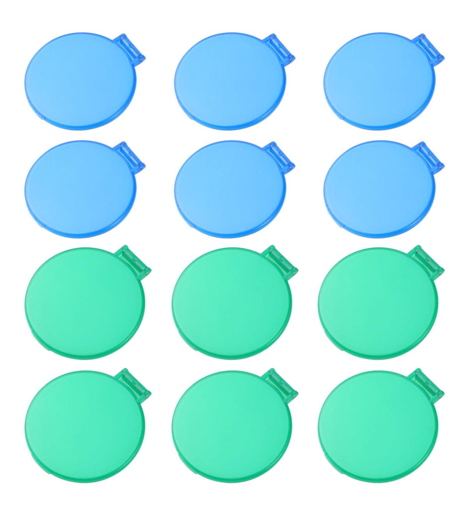 Lurrose Mini Folding Compact Makeup Mirror - 24 Pieces Round Cosmetic Mirror for Women & Girls - Perfect for Wallet & Handbag - Buy Online on GoSupps.com