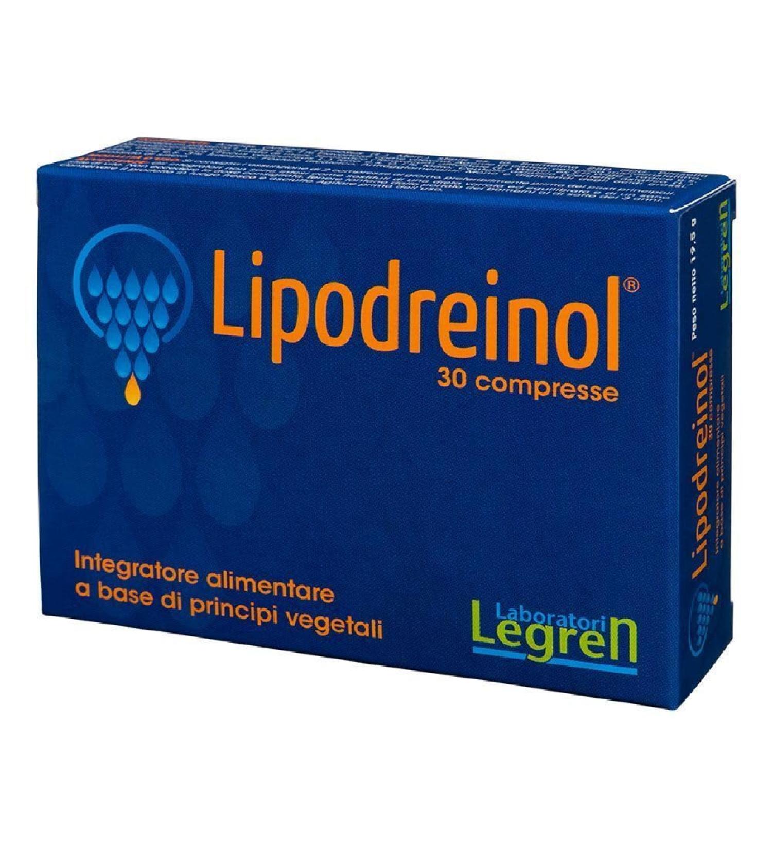 Legren Laboratories Lipodreinol 30 tablets - Buy Online on GoSupps.com