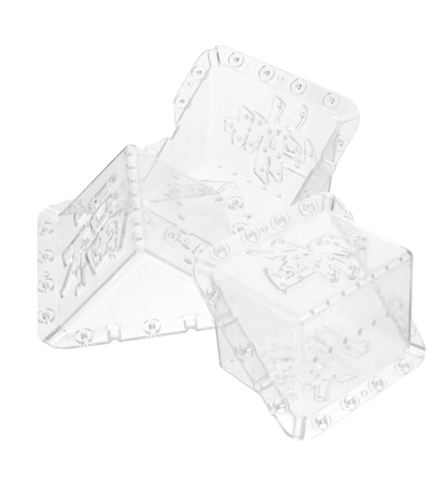 BESPORTBLE 2pcs Square Apple Molds Fruit Planting Molds Vegetable Stereotypes Plastic Mould Cover 1 - Buy Online on GoSupps.com