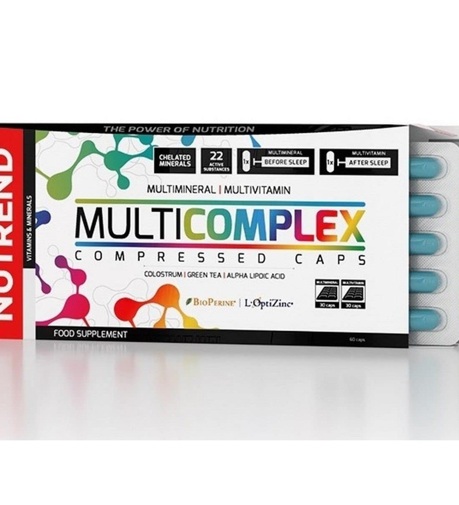 NUTREND Nutrend MultiComplex 60 Compressed Capsules