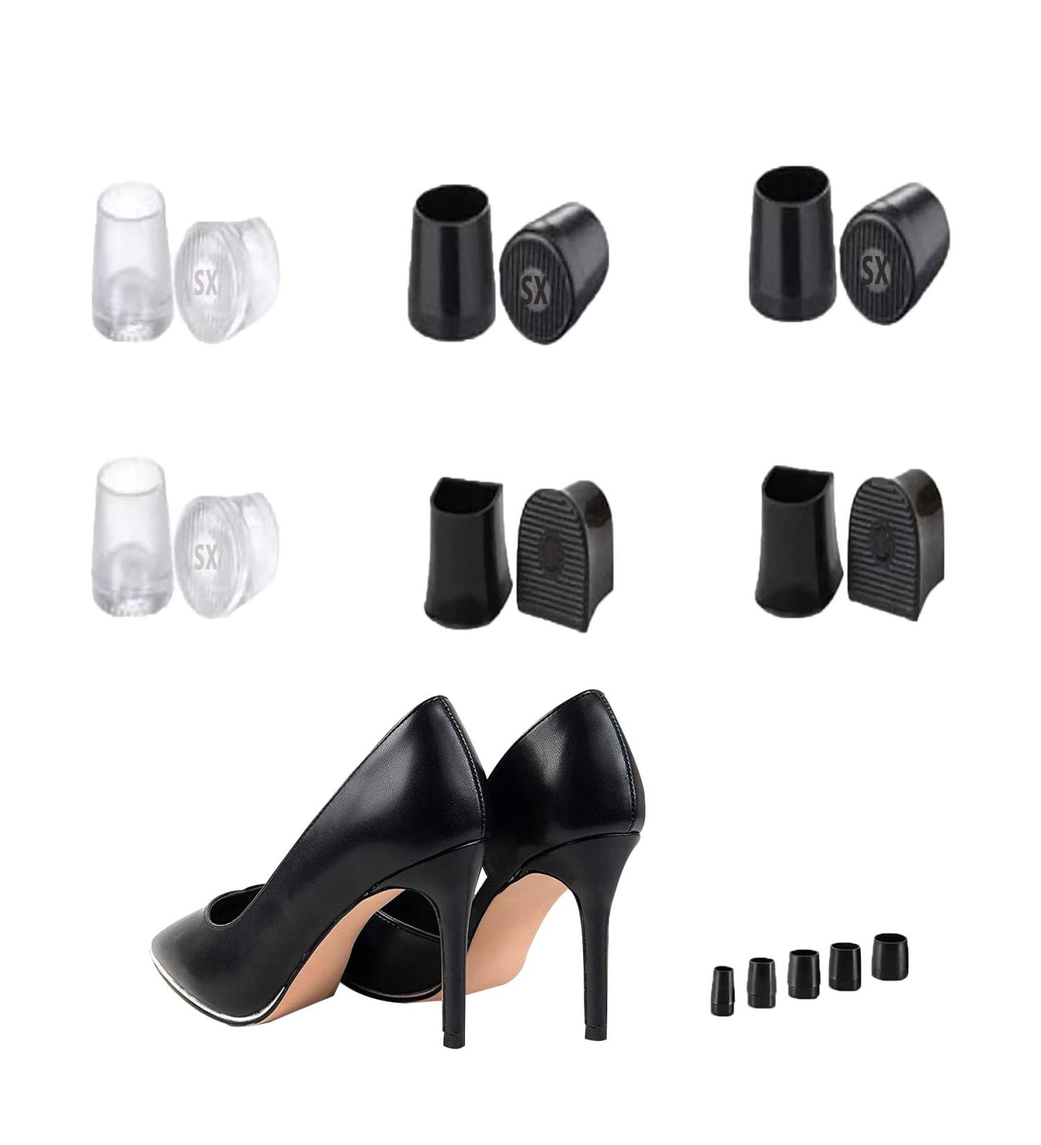 SuoPaiq Heel Caps 6 Pairs High Heel Grass Protectors for Wedding & Outdoor Events - XS - Buy Online on GoSupps.com