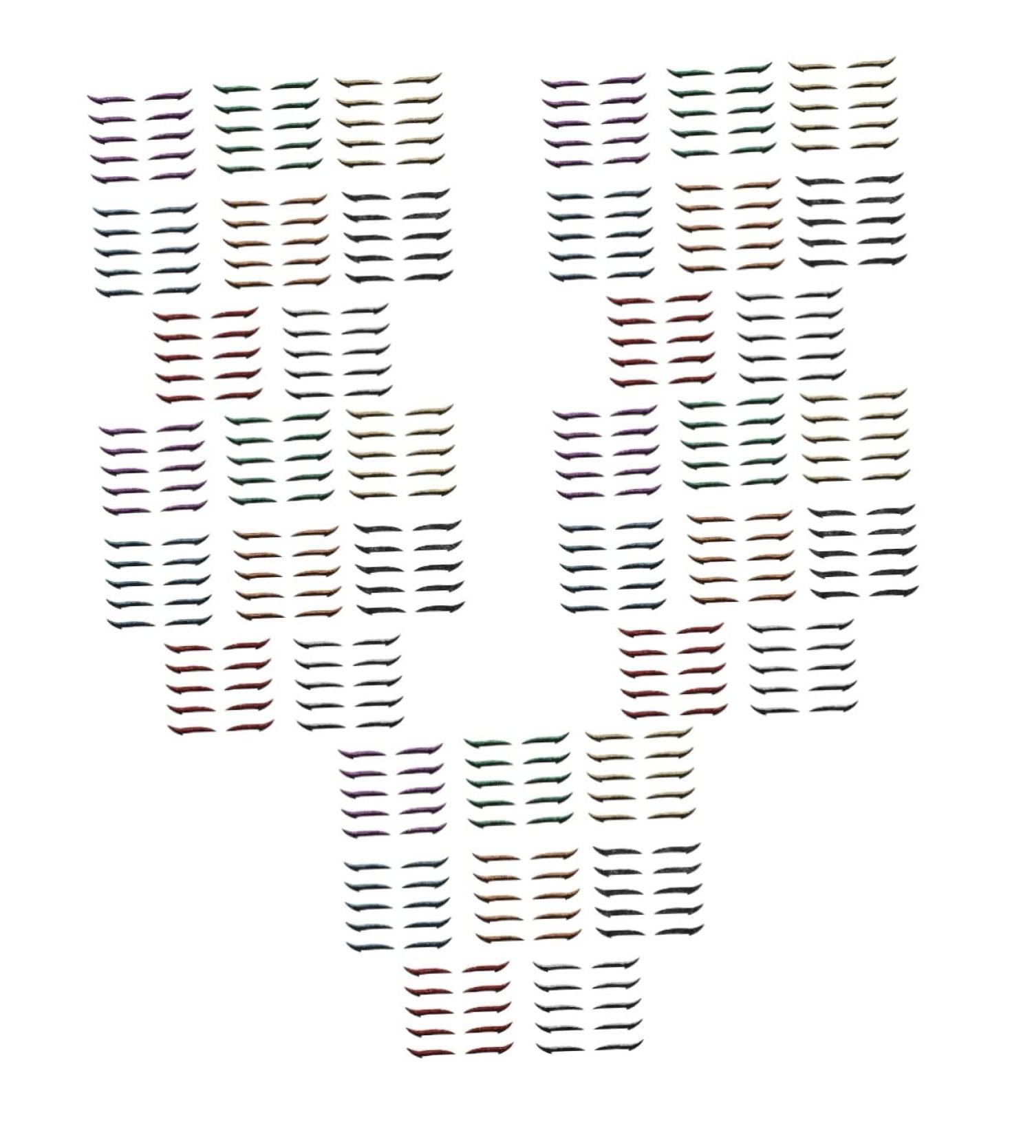  FRCOLOR FRCOLOR 200 Pairs Reusable Eyeliner Stickers Eye Makeup Kit with Mixed Colors - Buy Online on GoSupps.com