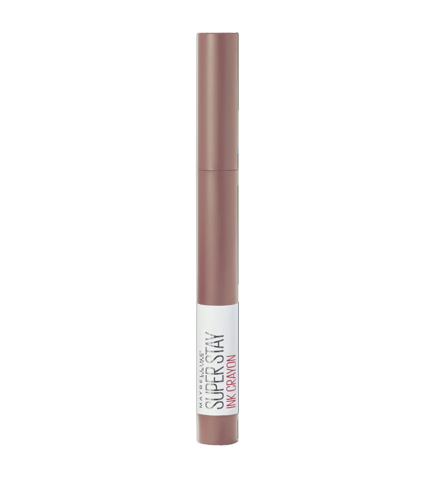 Maybelline Superstay Matte Ink Crayon Nude Lipstick - Trust Your Gut | Long-Lasting Formula with Precision Applicator [1 Count] - Buy Online on GoSupps.com