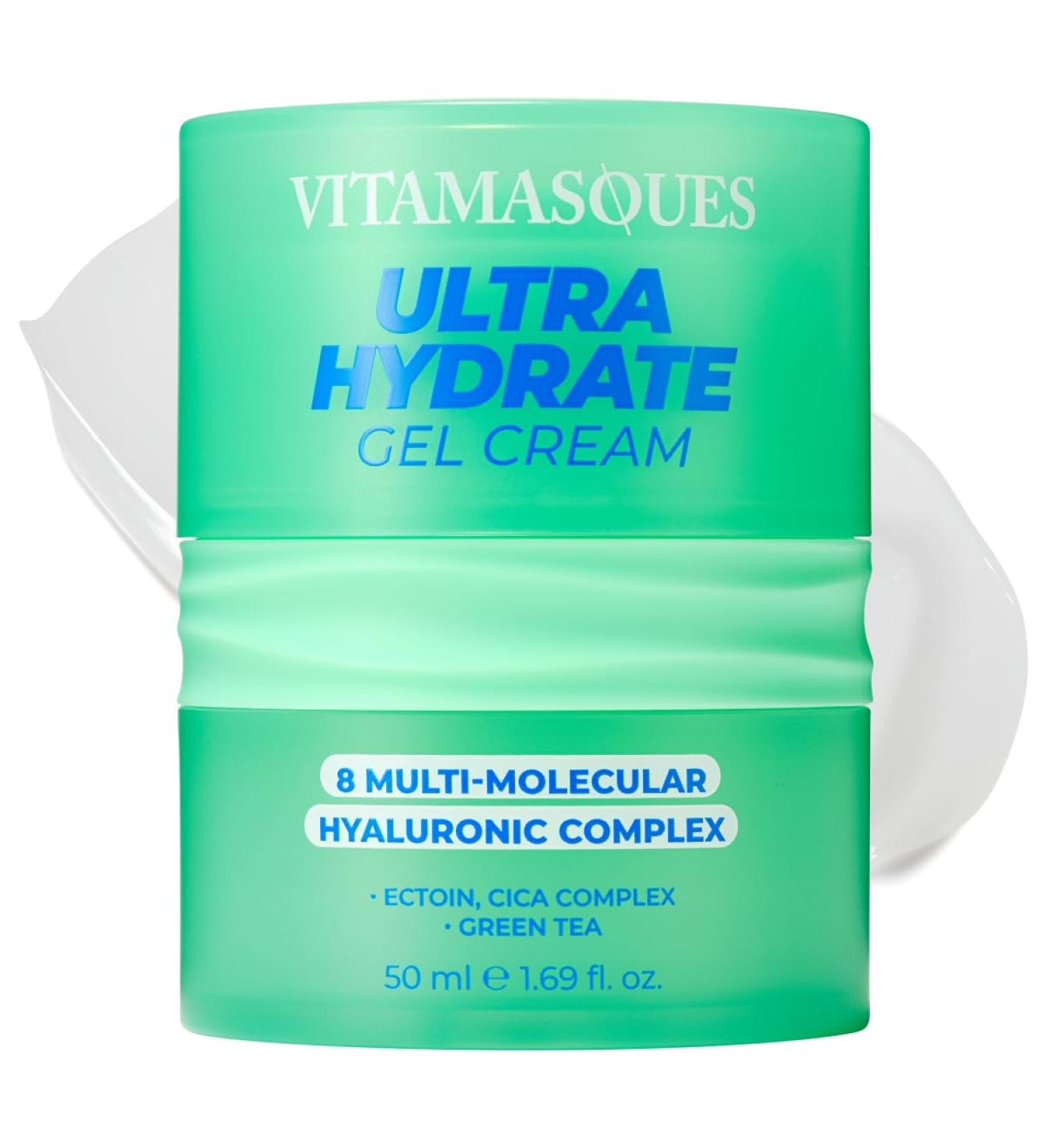 Vitamasques - Cr me gel ultra hydratante : cr me hydratante l g re quilibrante hydratante et apaisante (1 69 fl oz) - Buy Online on GoSupps.com