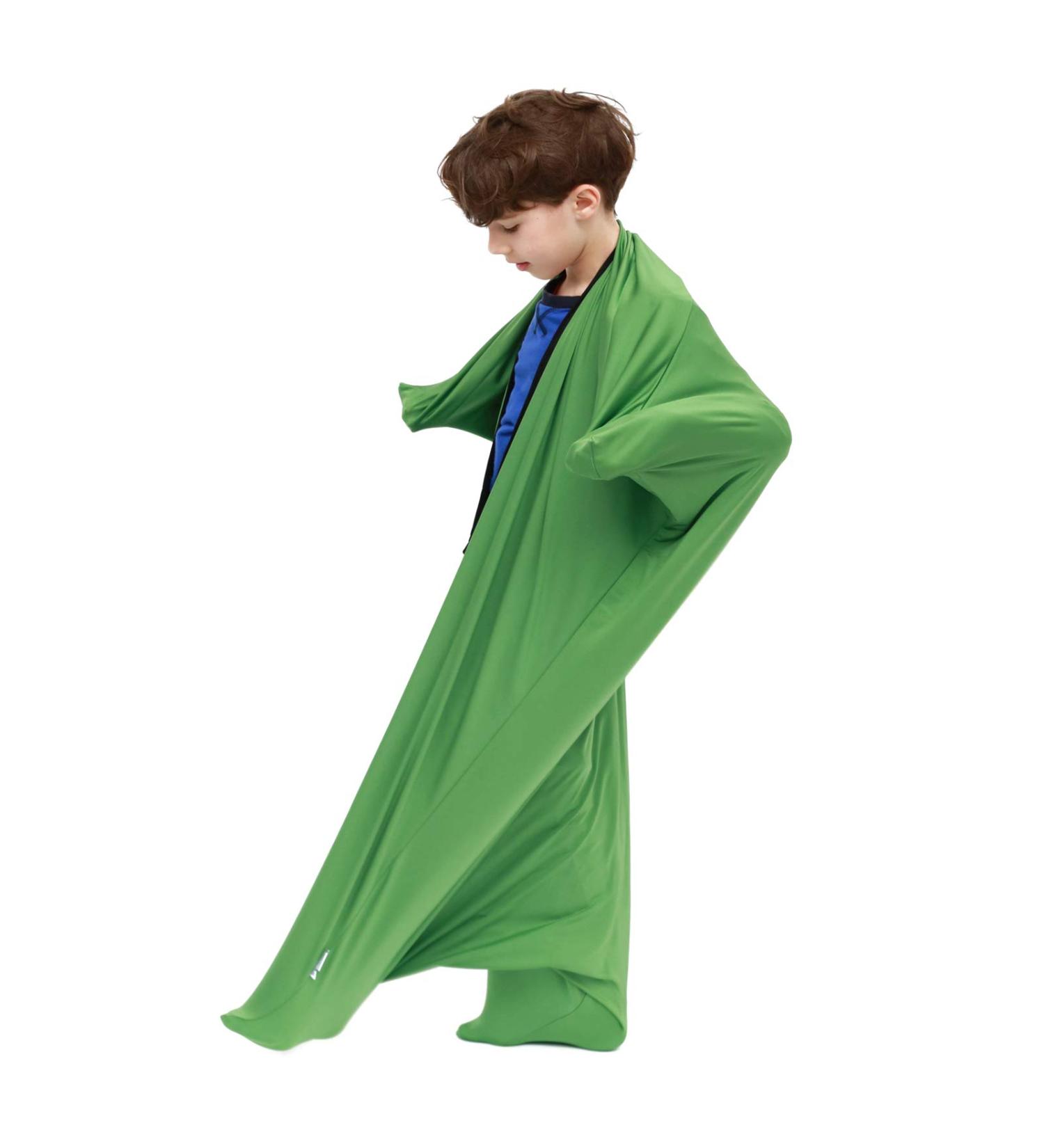 Sanho Dynamic Movement Sensory Body Sock for Autism & SPD - Olive Green, Medium - Buy Online on GoSupps.com