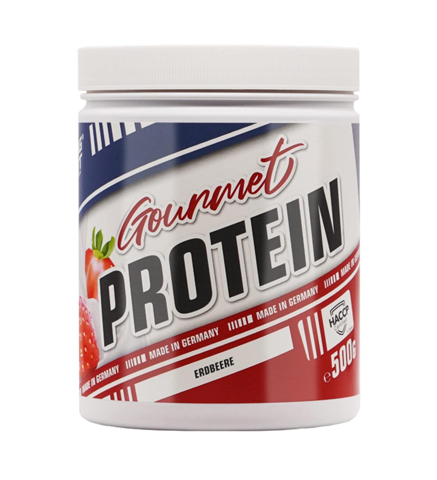 Bodybuilding Depot Gourmet Whey Protein 500g - Delicious Strawberry Flavor Creamy Texture No Additives - Buy Now! - Buy Online on GoSupps.com