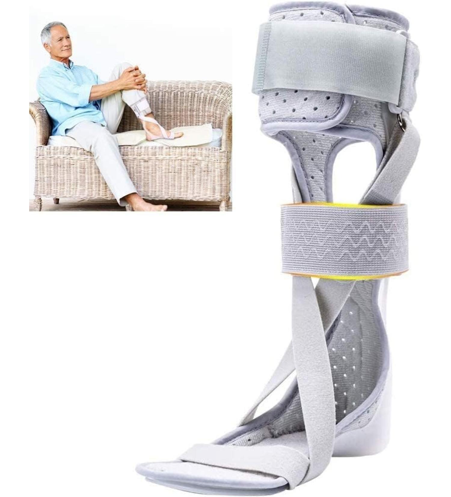 Adjustable Foot Drop Orthosis - Medium Left Foot Stabilizer & Support for Ankle Posture | International Shipping Available - Buy Online on GoSupps.com