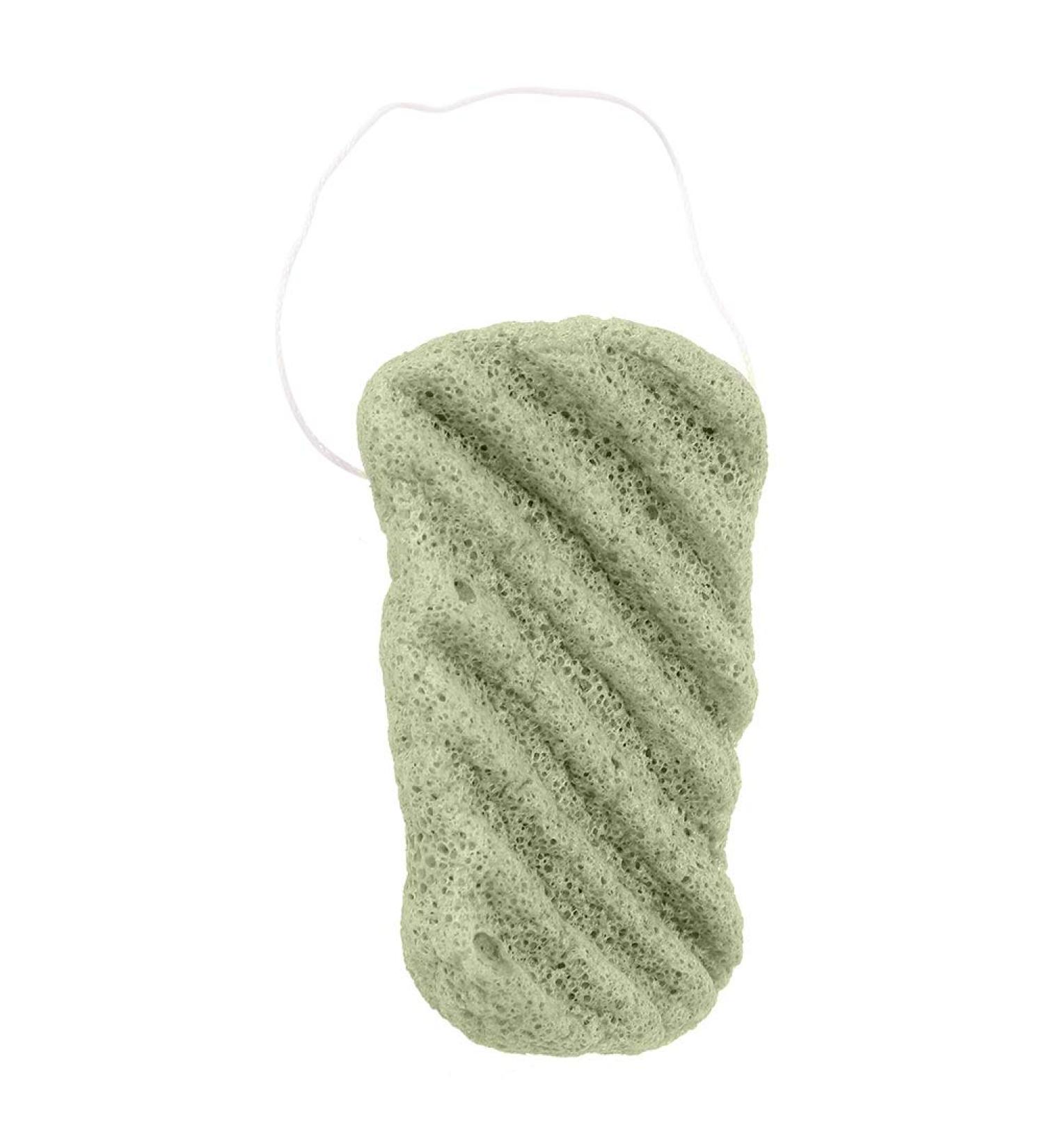 Konjac sponge 100% sponge body long wave large konjac face wash sponge facial cleansing natural active sensitive skin for ladies and men(04#) - Buy Online on GoSupps.com