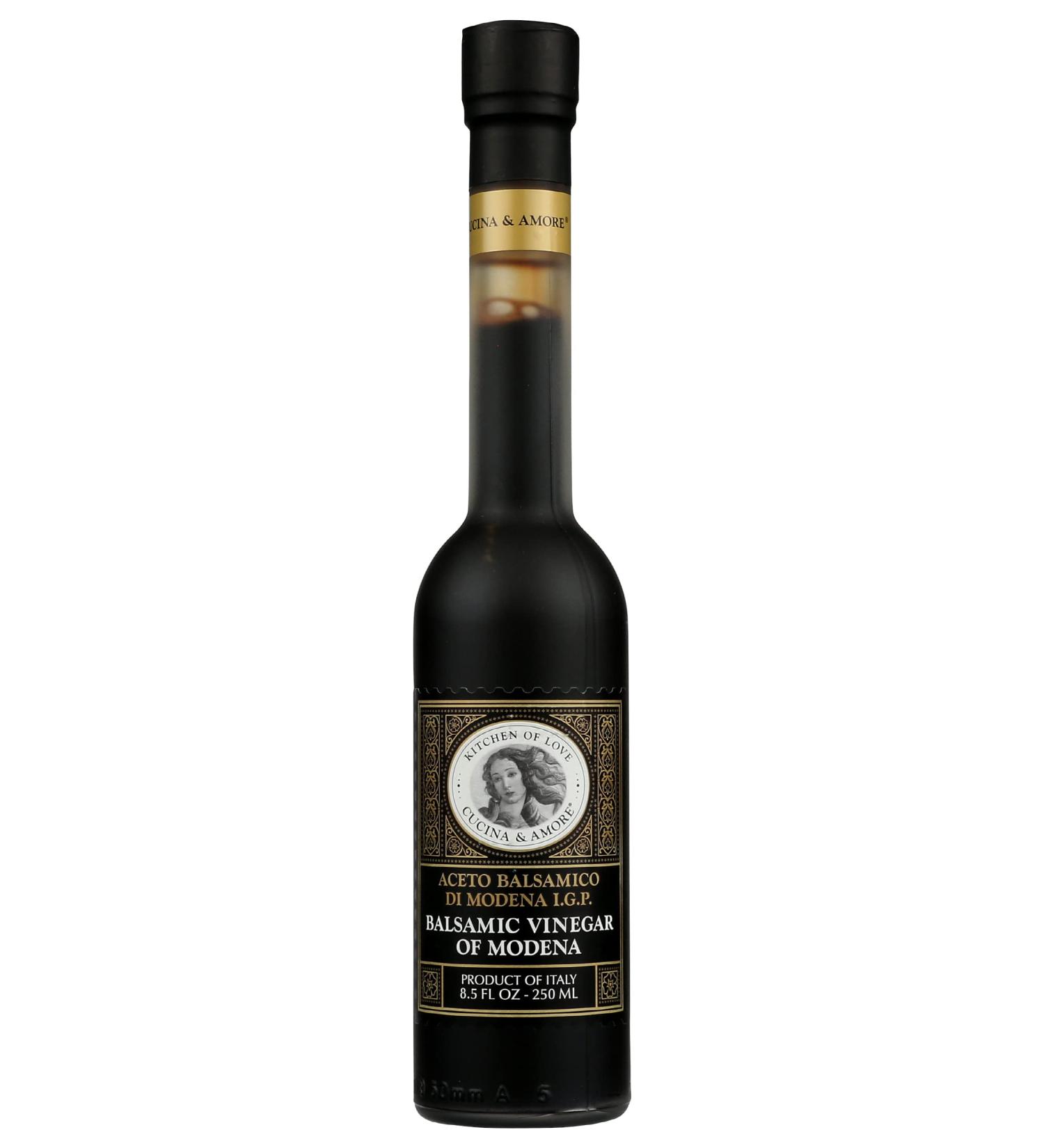 Cucina & Amore Balsamic Vinaigrette - Modena Food Glaze for Salad, Cooking & Baking, 8.5 Fl Oz - Buy Online on GoSupps.com
