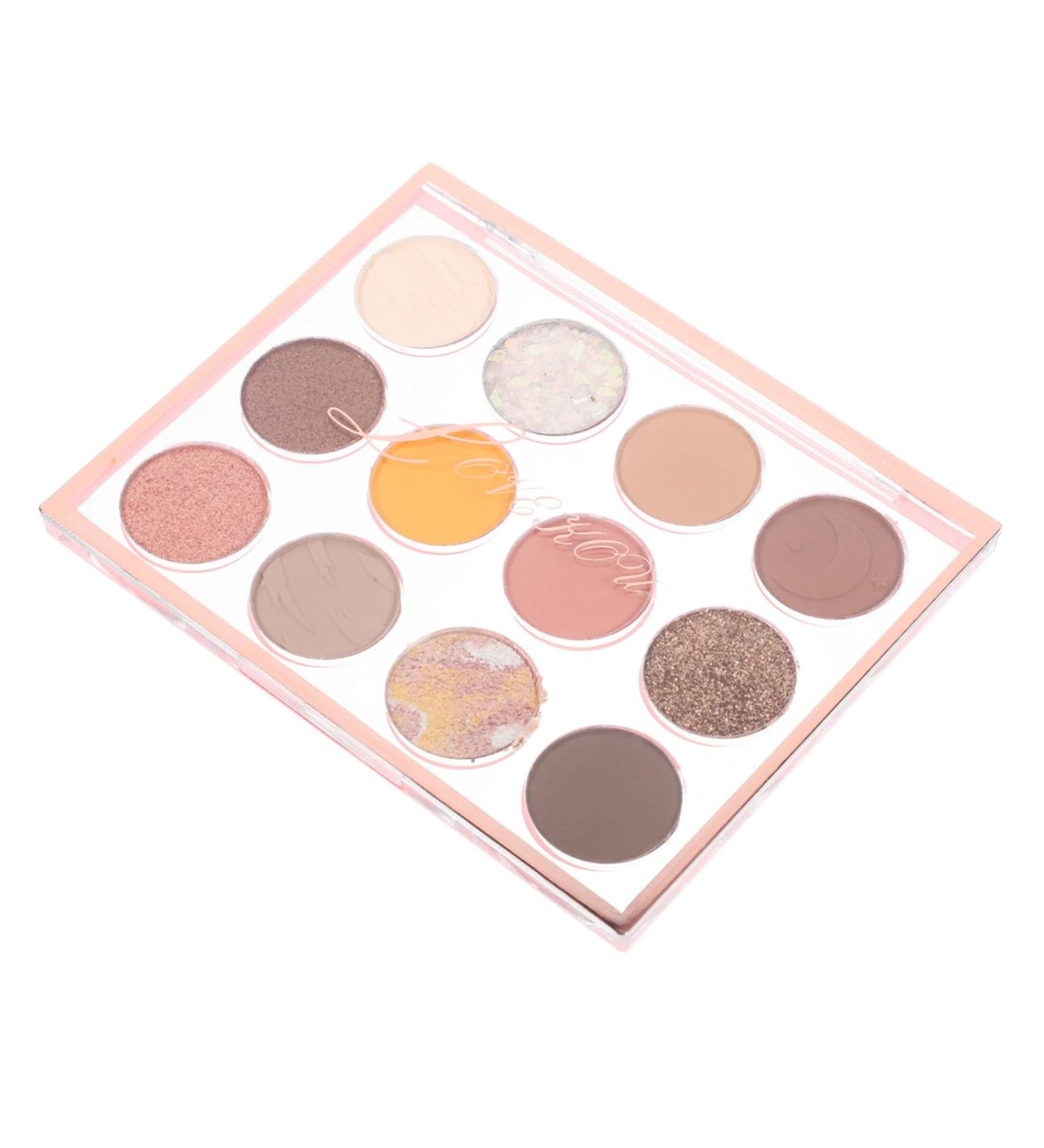 WOONEKY Eyeshadow Glitter Eyeshadow Palette Eyeshadow Case Makeup Palette Glitter Makeup Flash Student Eye Shadow Box Eye Makeup 1 count (Pack of 1) As Shown - Buy Online on GoSupps.com