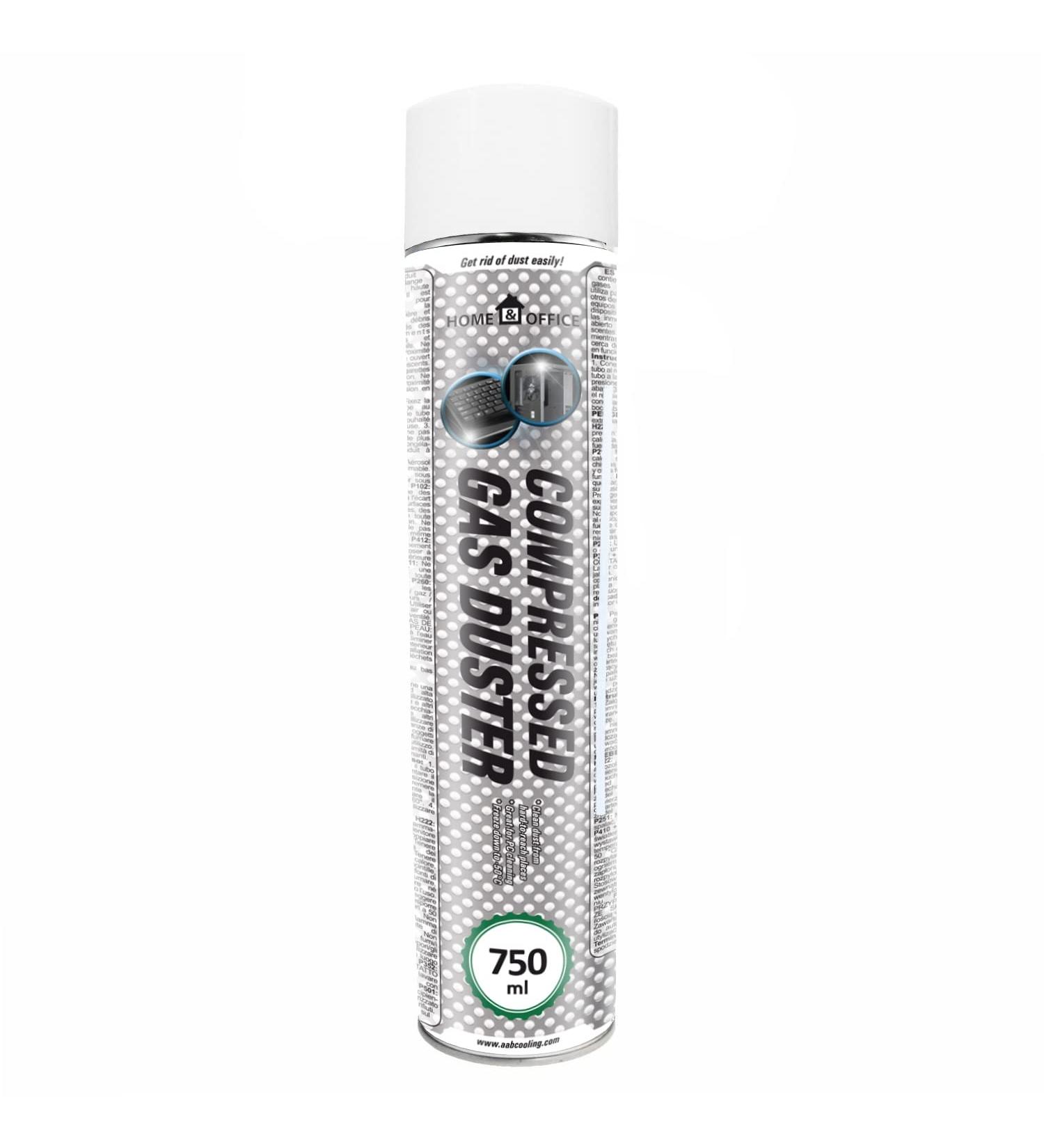 AABCOOLING 1x750 ml Cleaning Spray Home&Office Compressed Gas Duster 750ml K4 Dust Spray Office Equipment Cleaners Computer Spray Cleaner Office Supplies Computer Vacuums PC Cleaner 1 X 750ml - Buy Online on GoSupps.com