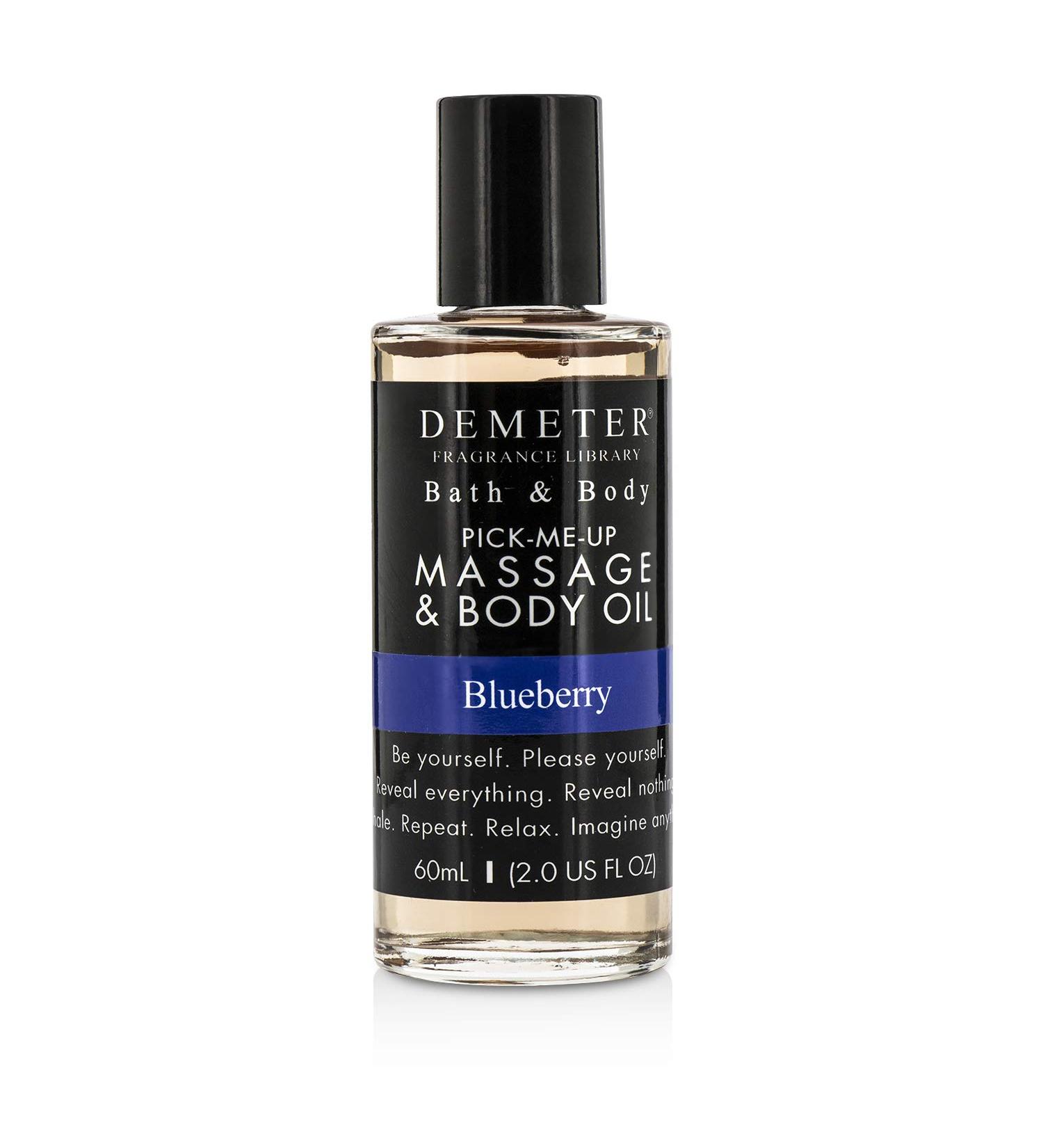 Demeter Fragrance Library 2 oz Massage & Body Oil Blueberry