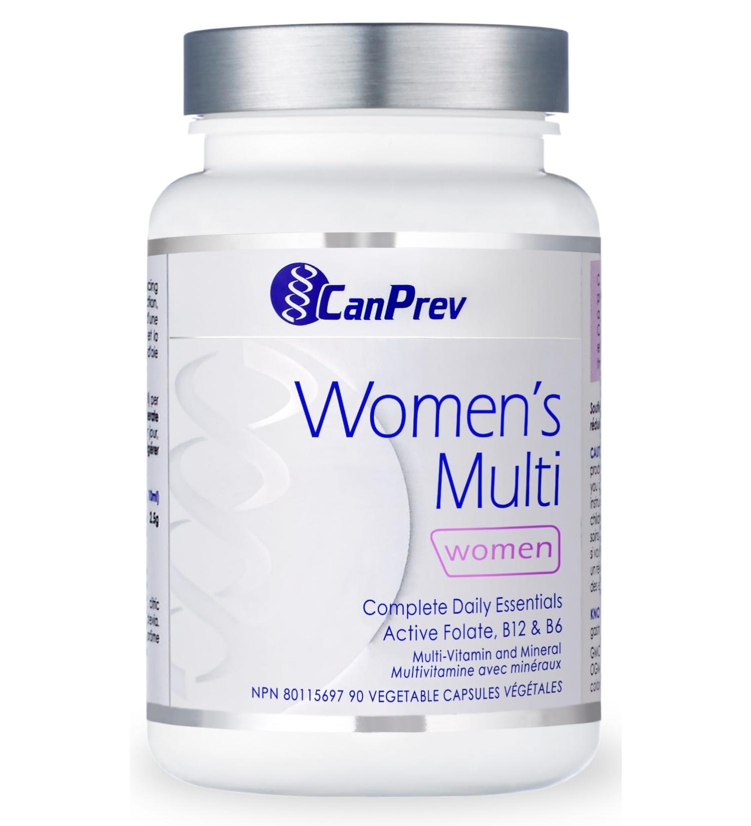 CanPrev Women's Multi | 90 v-caps | Complete Multivitamin for the Needs of Women - Buy Online on GoSupps.com